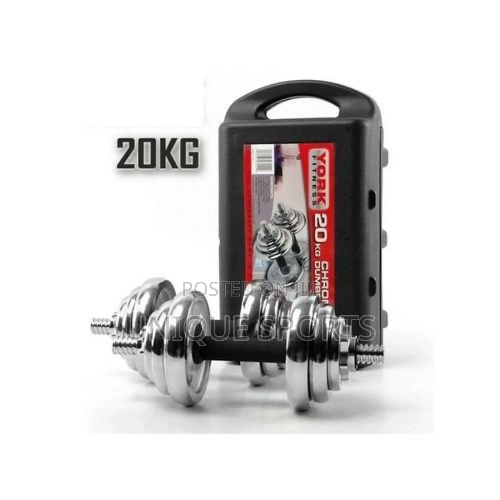 20kg Chrome Dumbbell Set