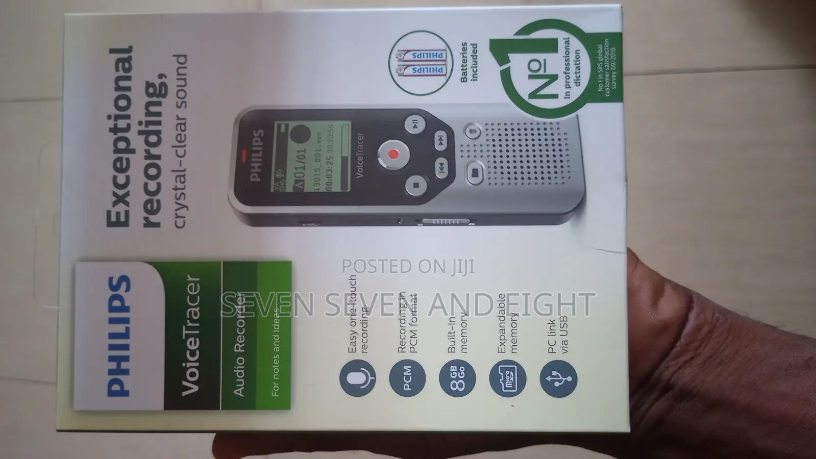 Philips Audio Recorder for Students and Journalists