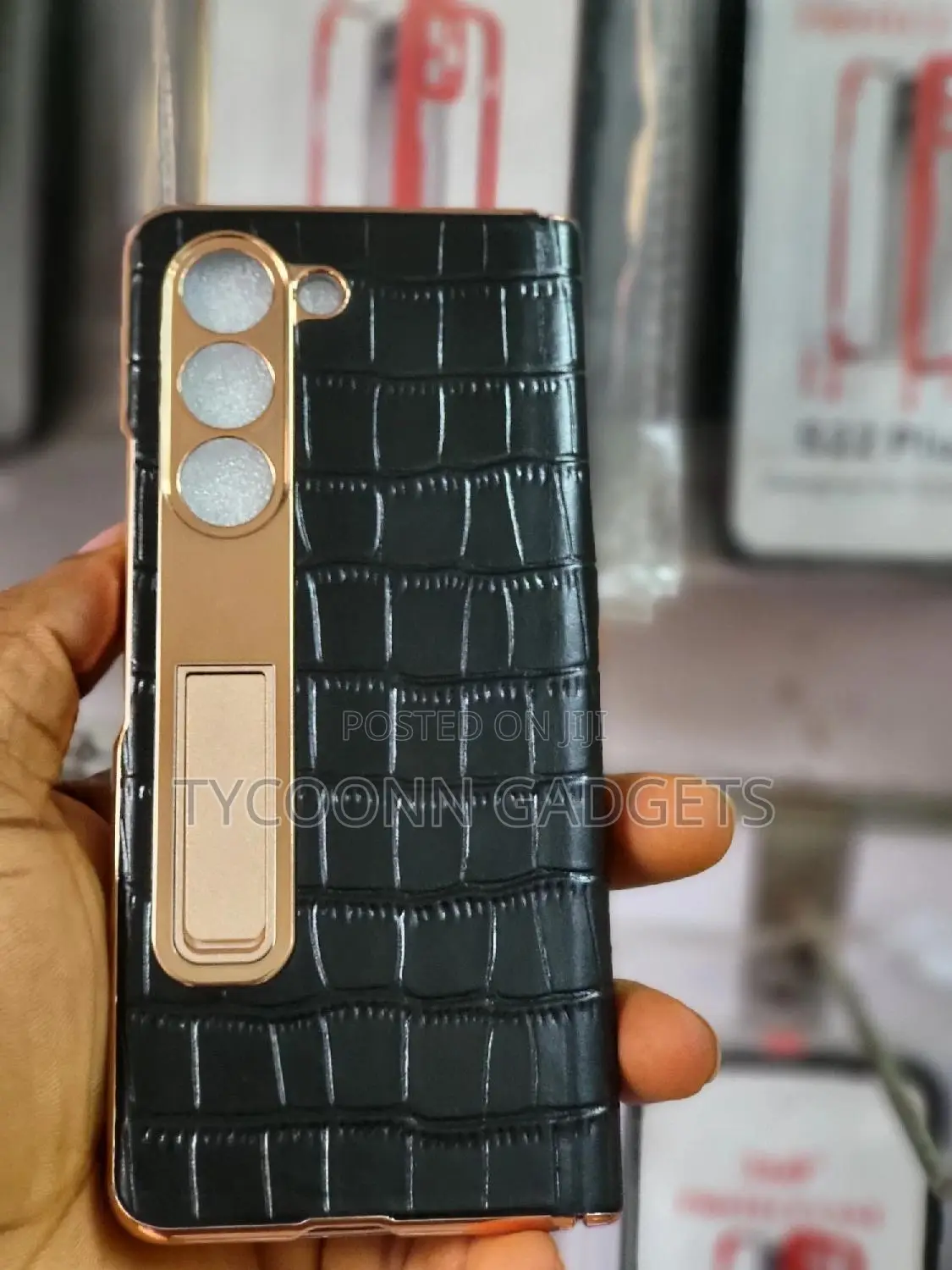 Leather Case for Samsung Galaxy Z Fold 3 4 5 6 Edge Cover