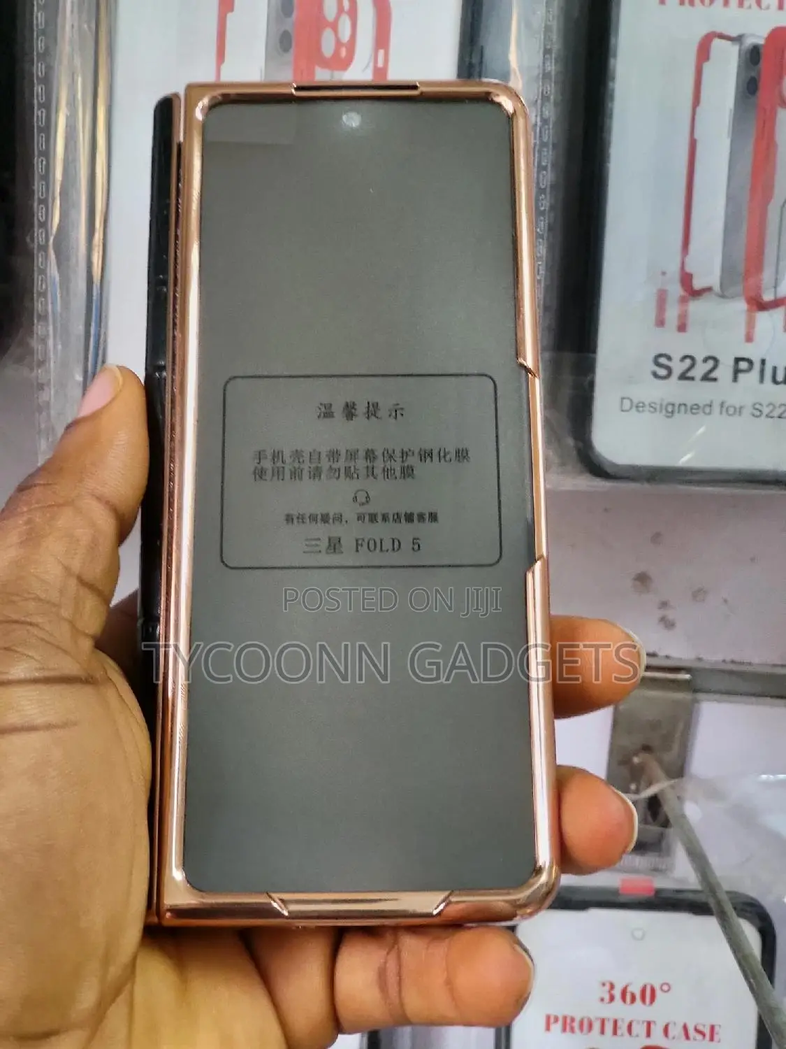 Leather Case for Samsung Galaxy Z Fold 3 4 5 6 Edge Cover