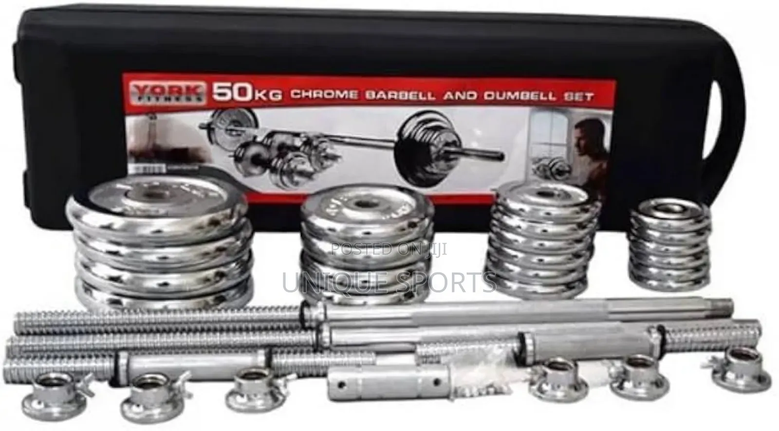 Generic 50kg Adjustable Case Dumbbell