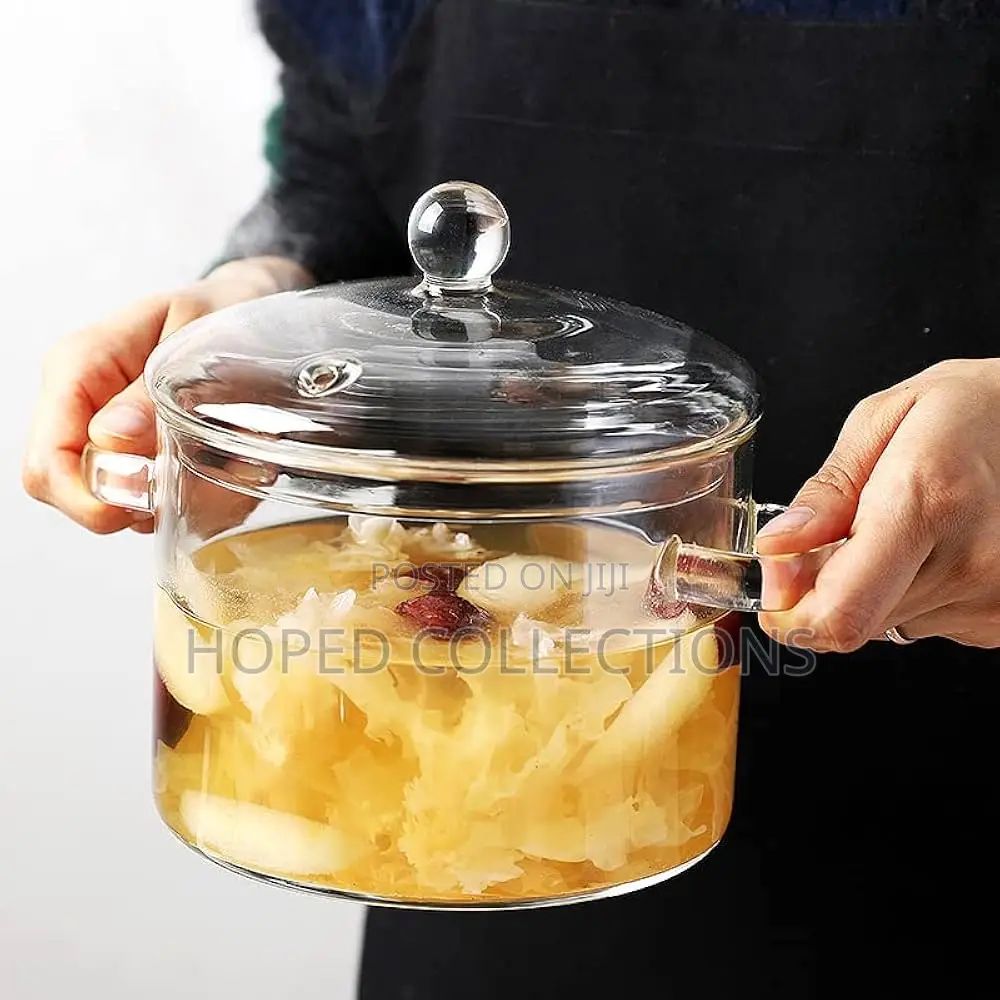 Glass Saucepan With Cover