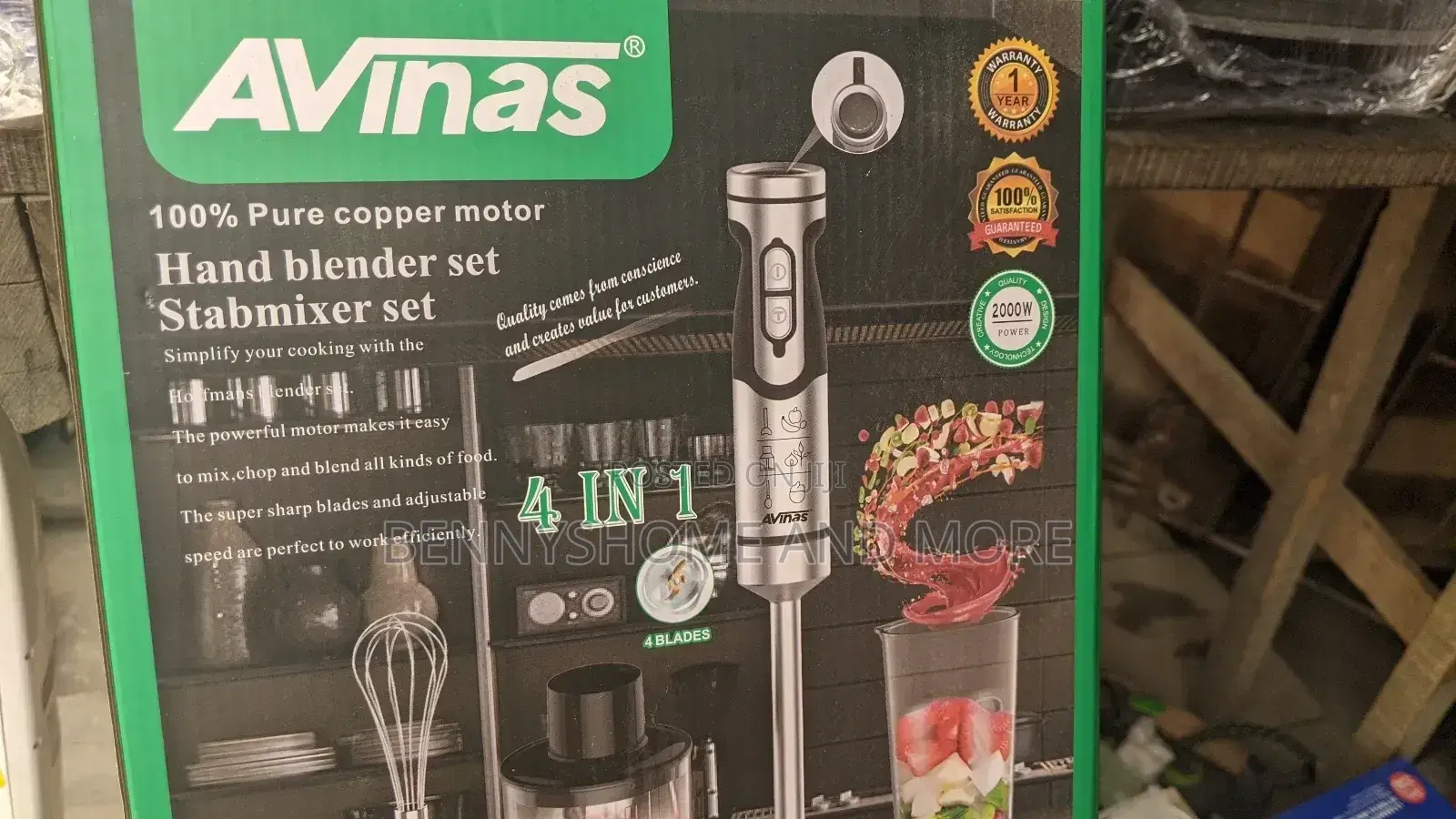 4 in 1 Hand Blender