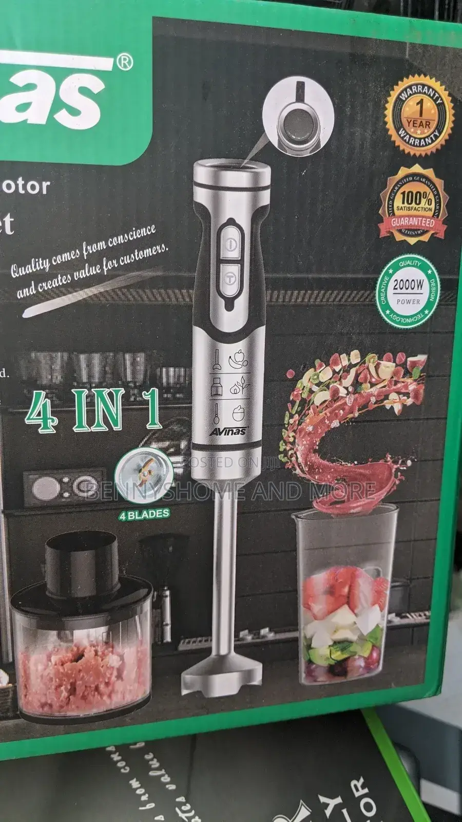 4 in 1 Hand Blender