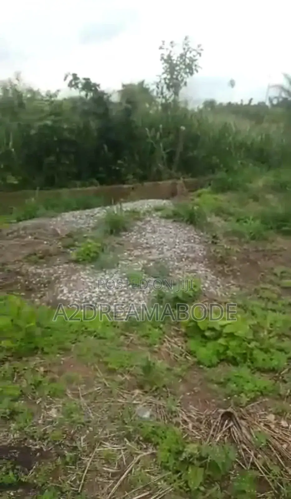 Plot of Land With Uncompleted 3 Bedroom Bungalow