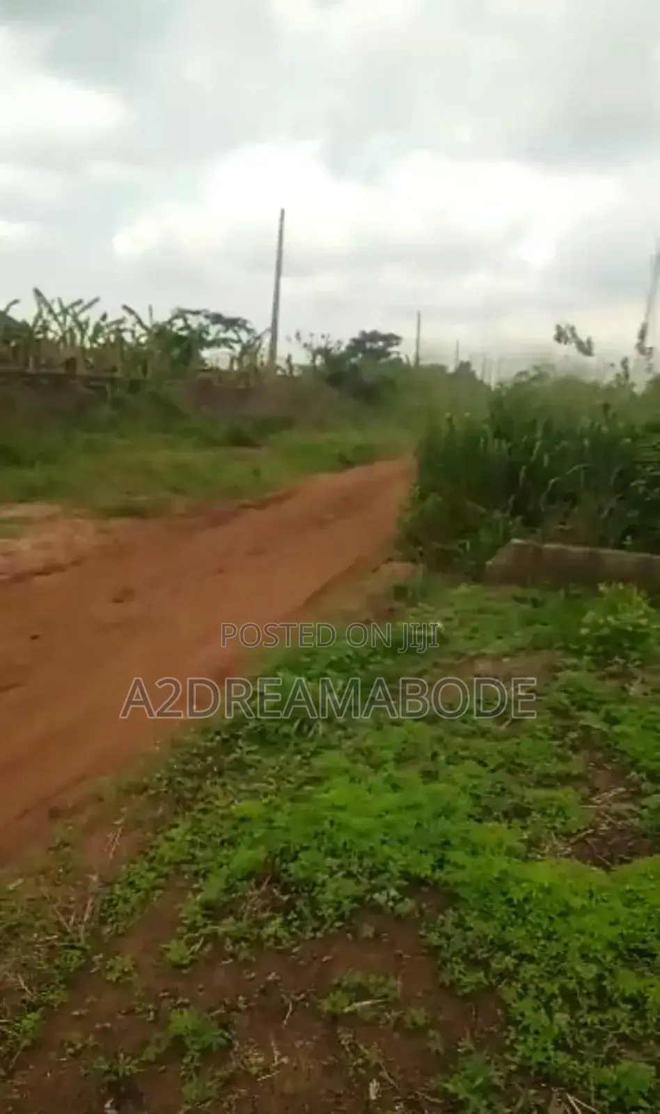 Plot of Land With Uncompleted 3 Bedroom Bungalow