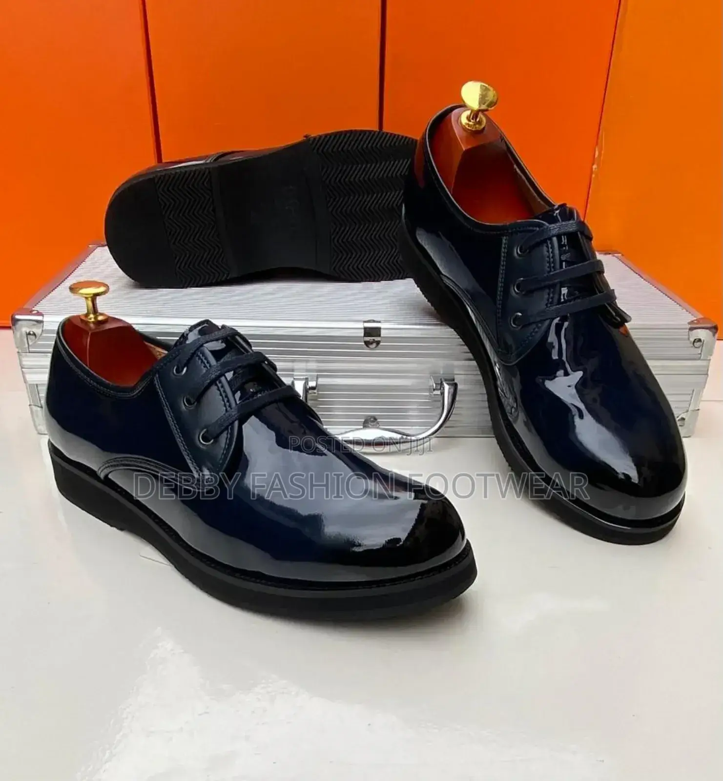 Oggi Shinning Leather Shoe