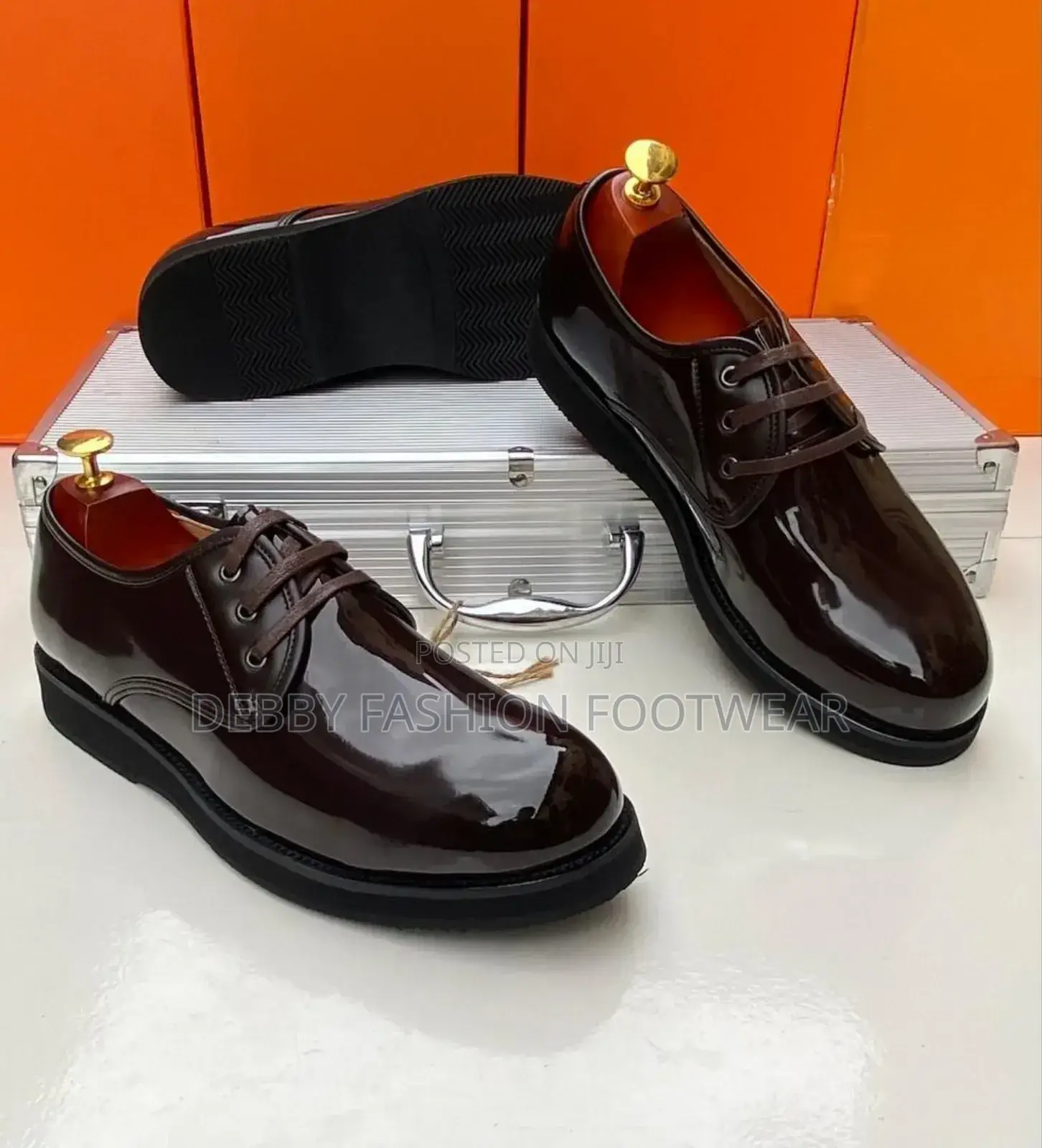 Oggi Shinning Leather Shoe