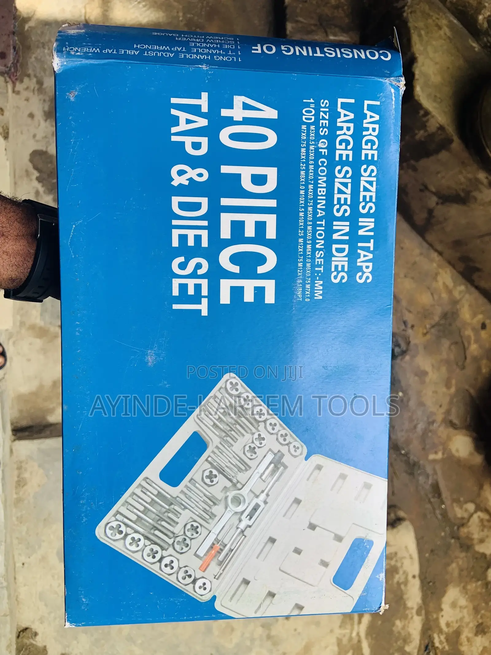 40pcs Tap and Die Set