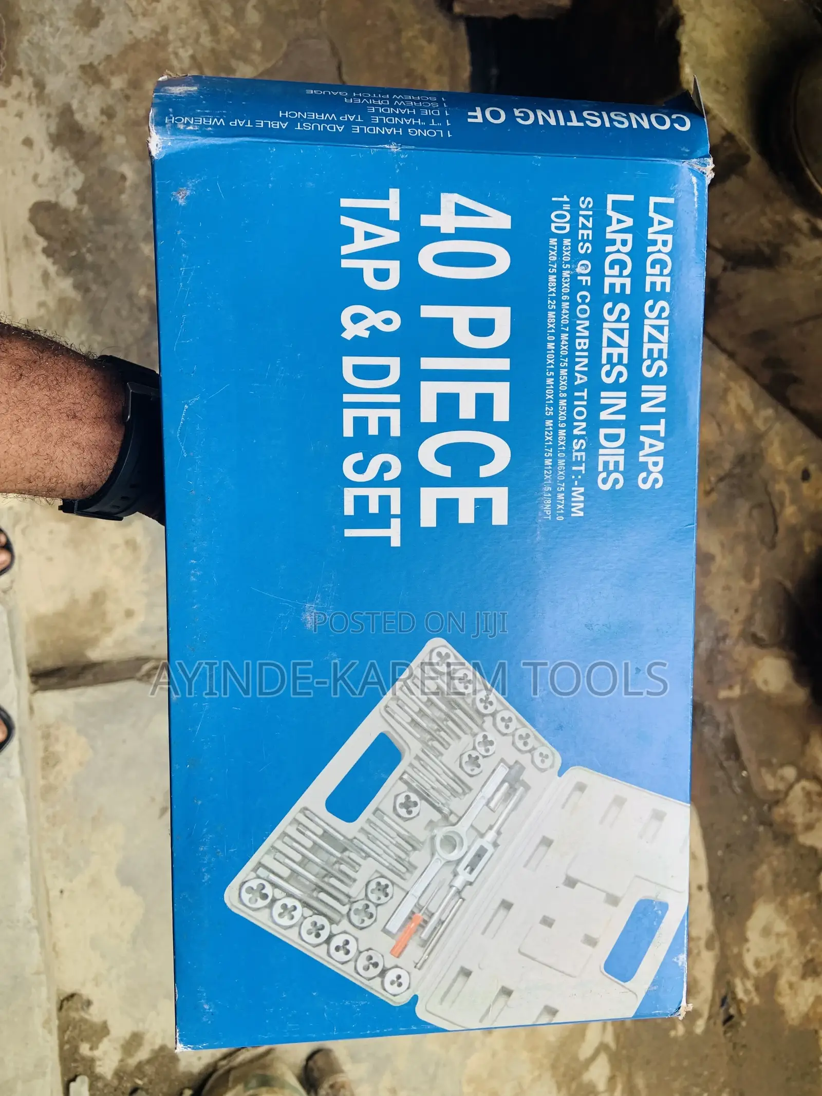 40pcs Tap and Die Set