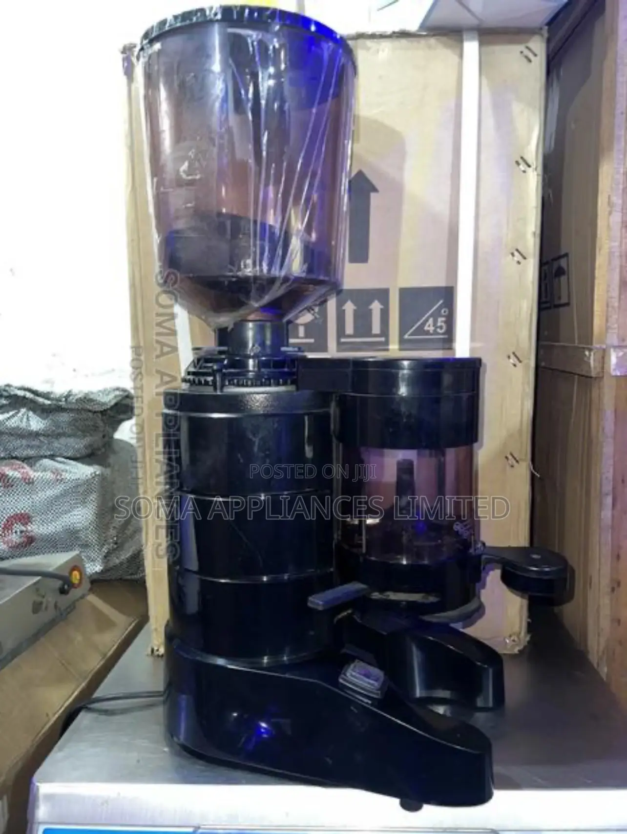 Cunill Mc9 Automatic Industrial Coffee Grinder and Tamper