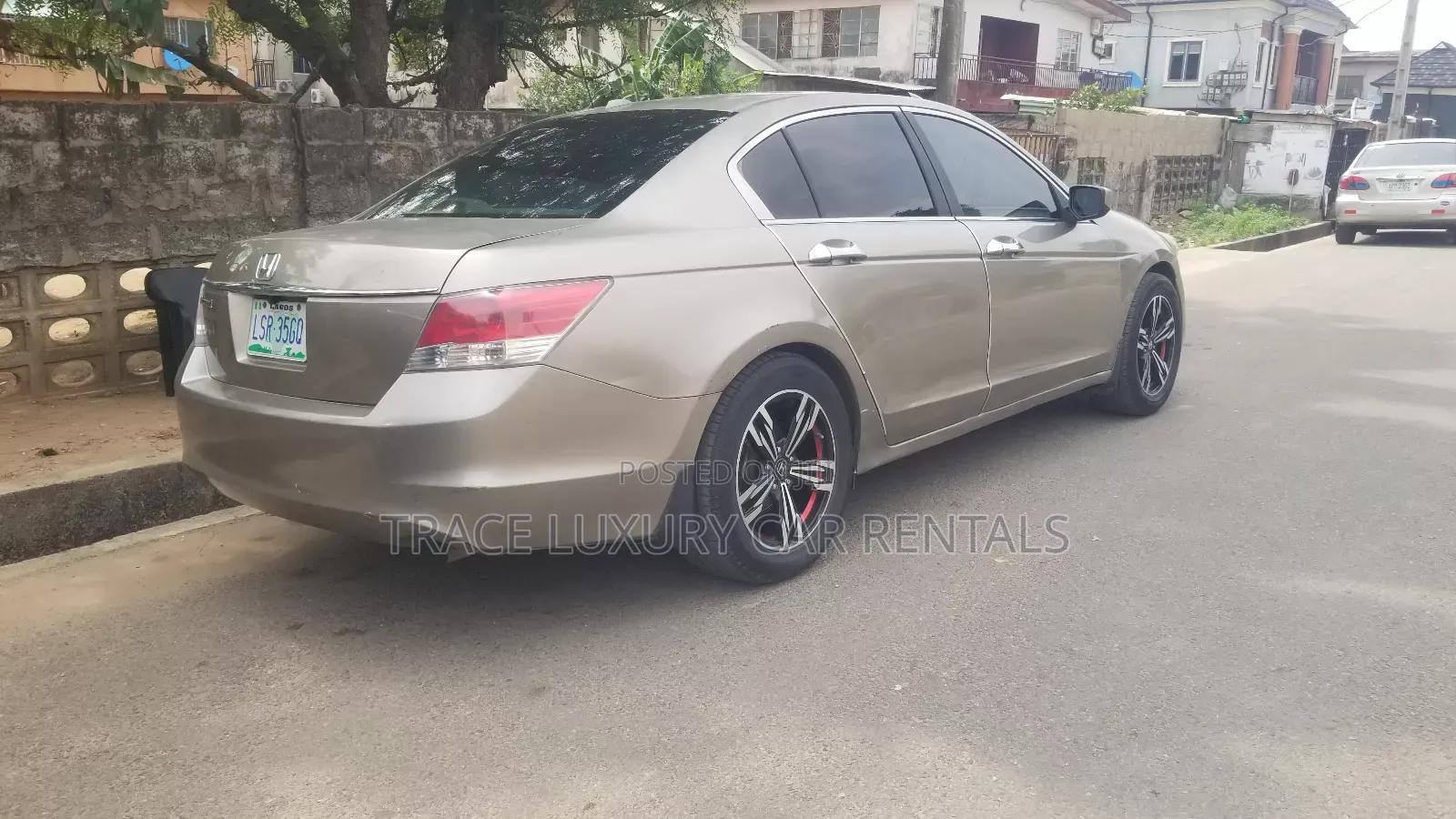 Car Rental in Lagos - Honda Accord