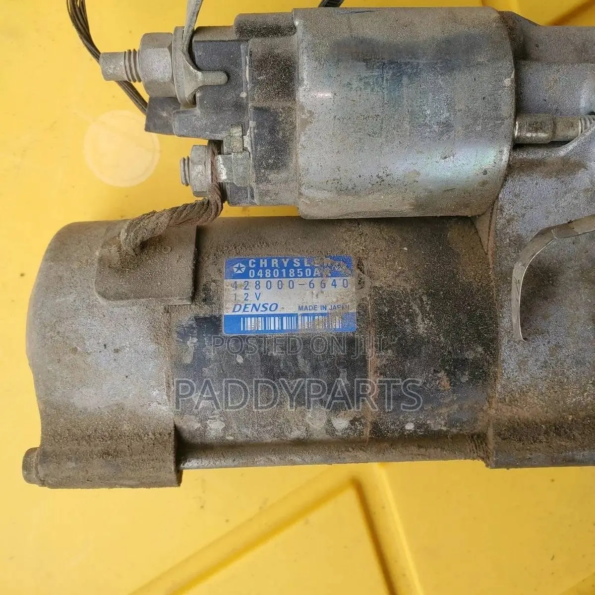Jeep Wrangler Kick Starter Motor