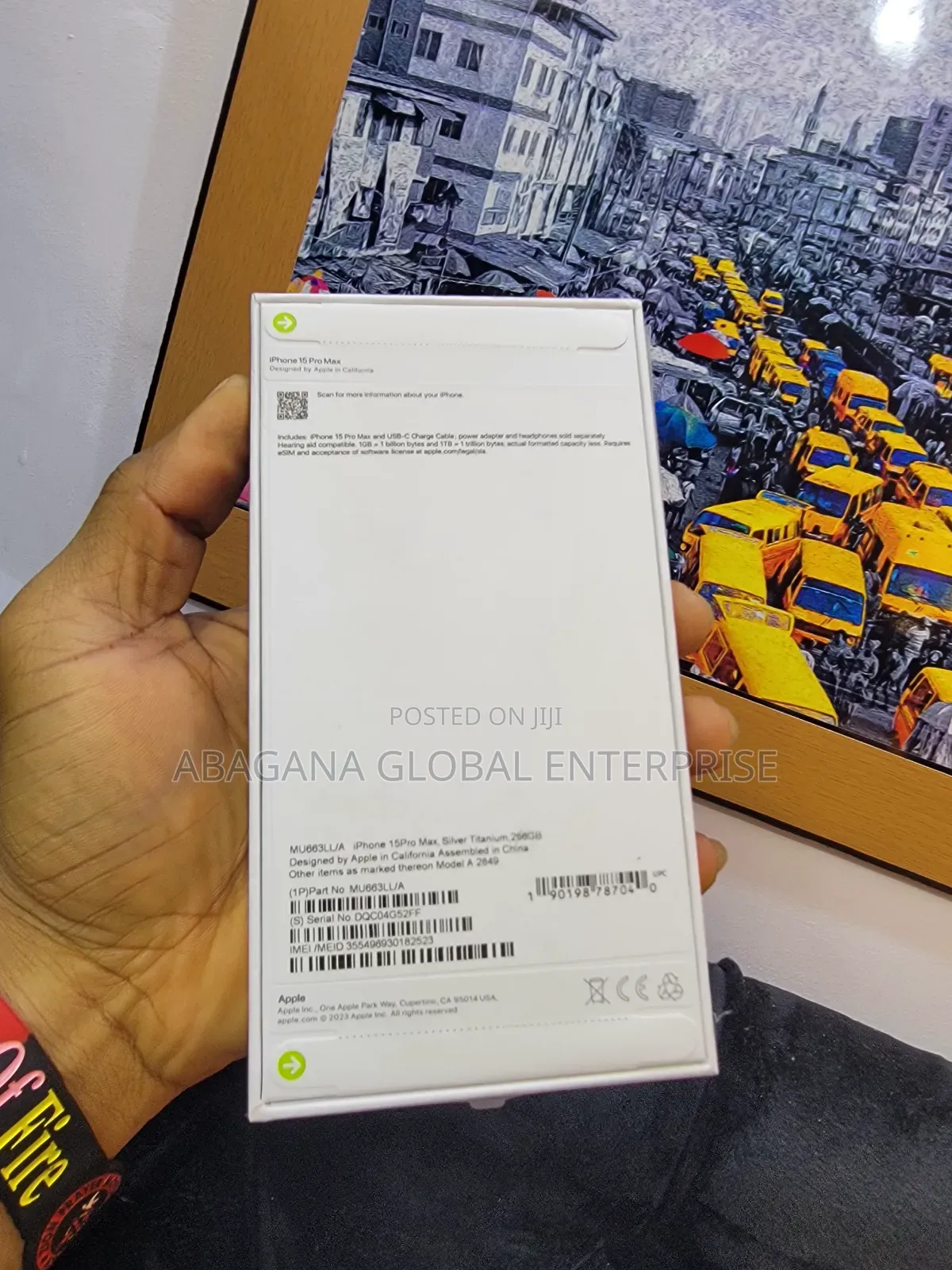 New Apple iPhone 15 Pro Max 256 GB Silver