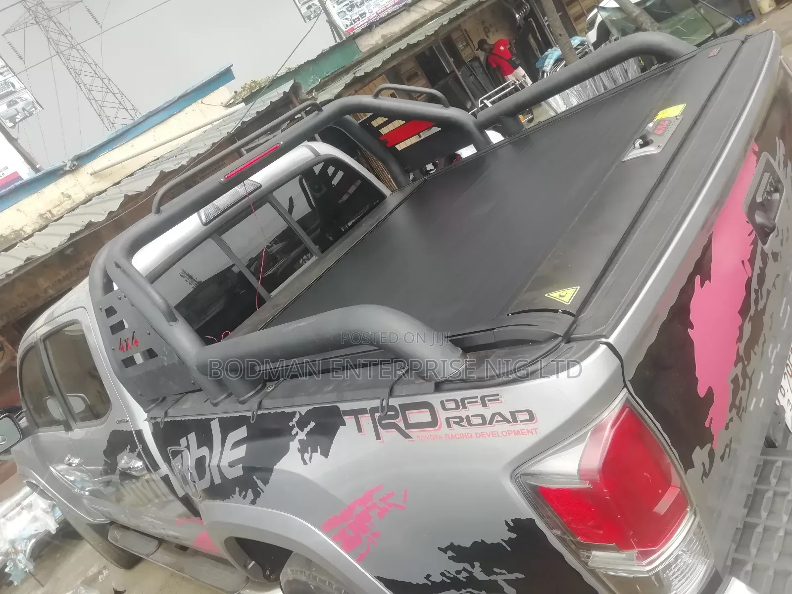Sliding Booth Cover With Off - Road Spoiler ÷×¥€