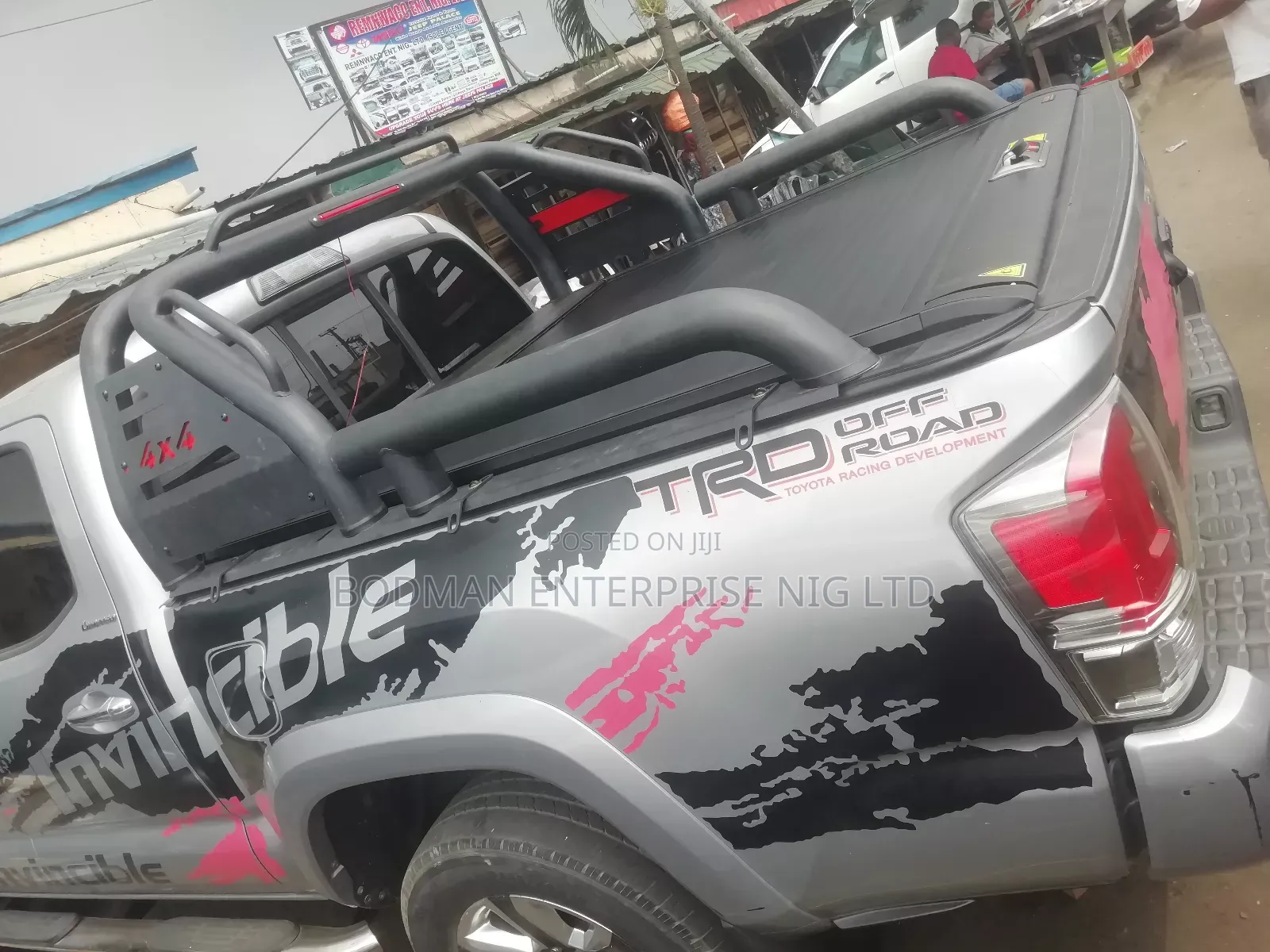 Sliding Booth Cover With Off - Road Spoiler ÷×¥€