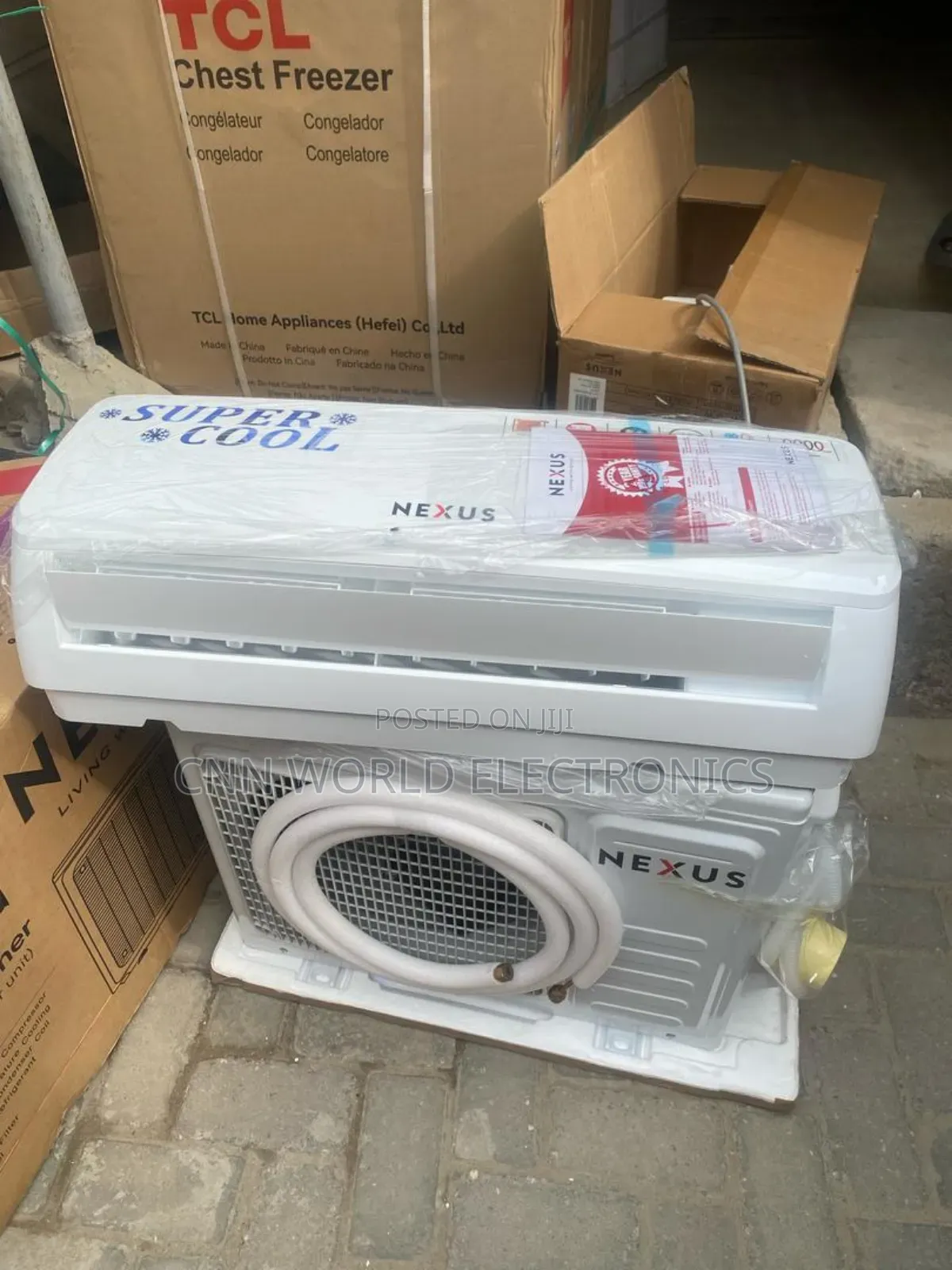 New Nexus 1.5hp Split Ac + Kit Super Cooling Warranty 1year