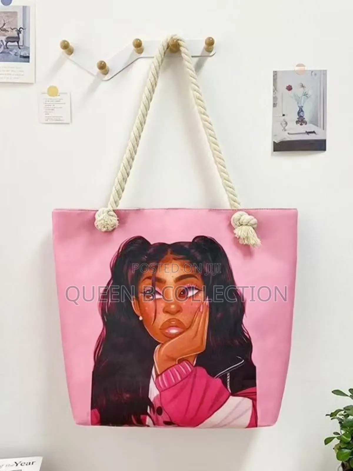 Facial Tote Bag