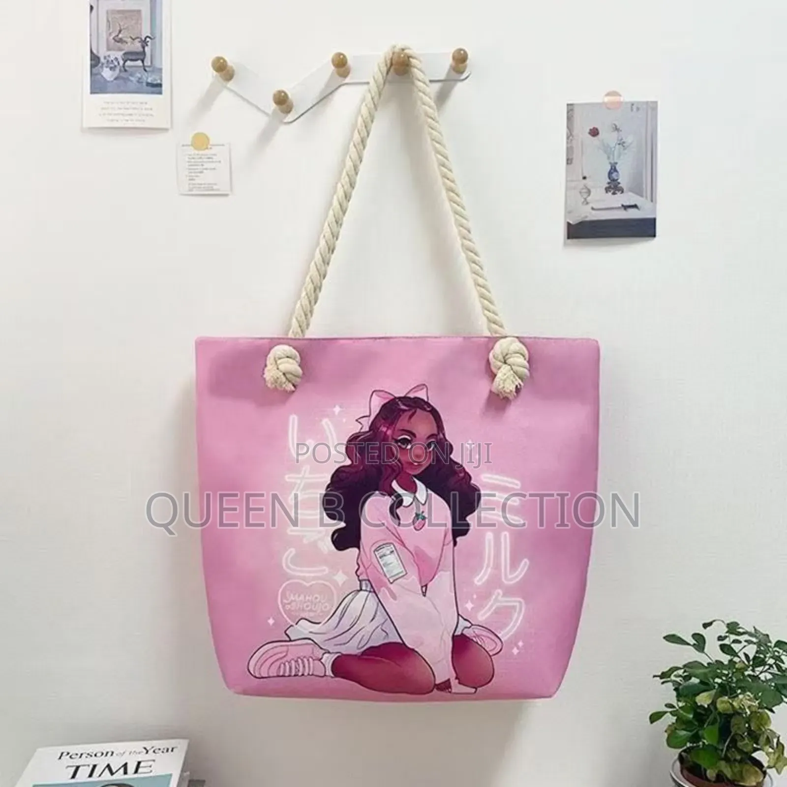 Facial Tote Bag