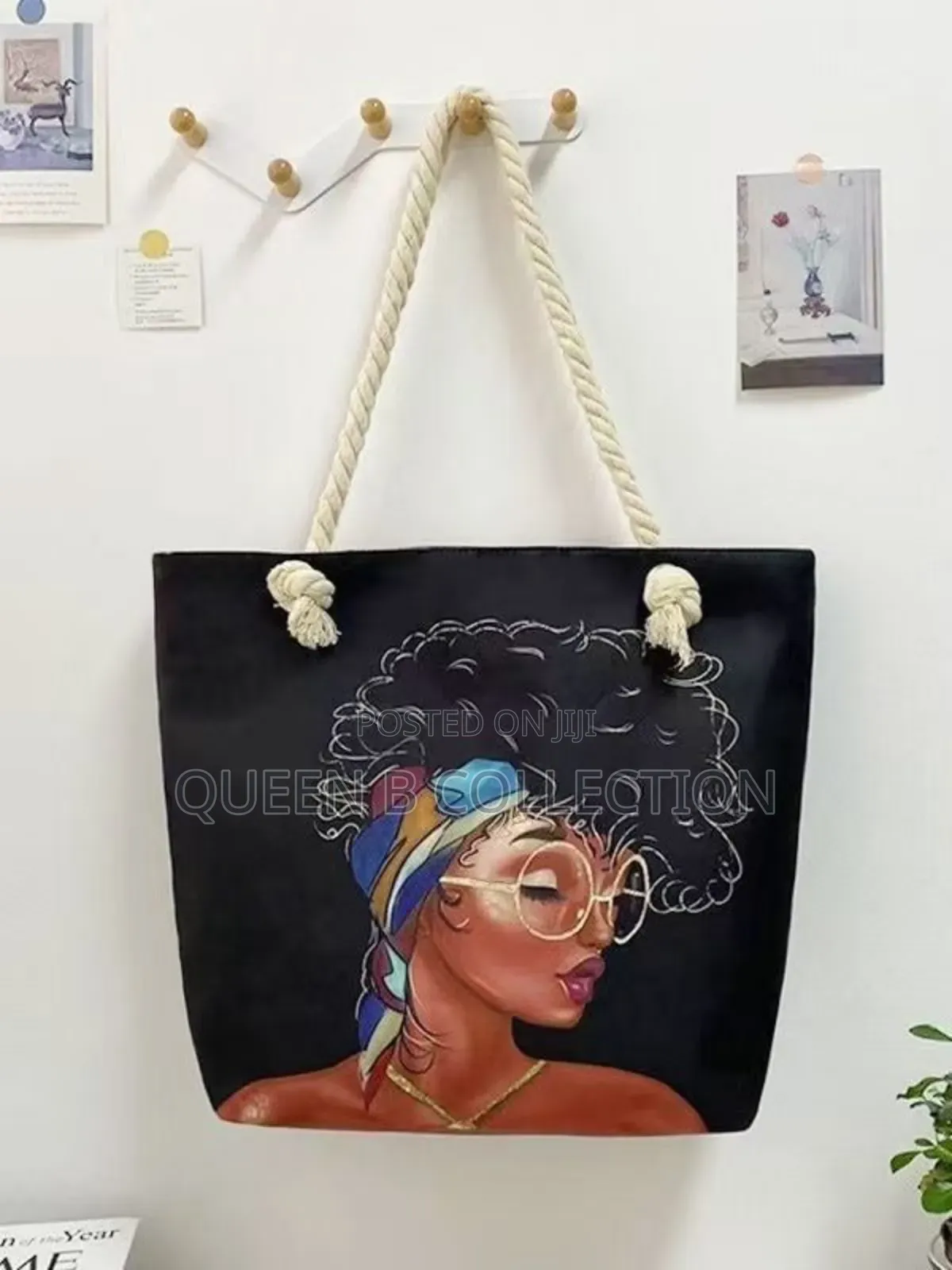 Facial Tote Bag