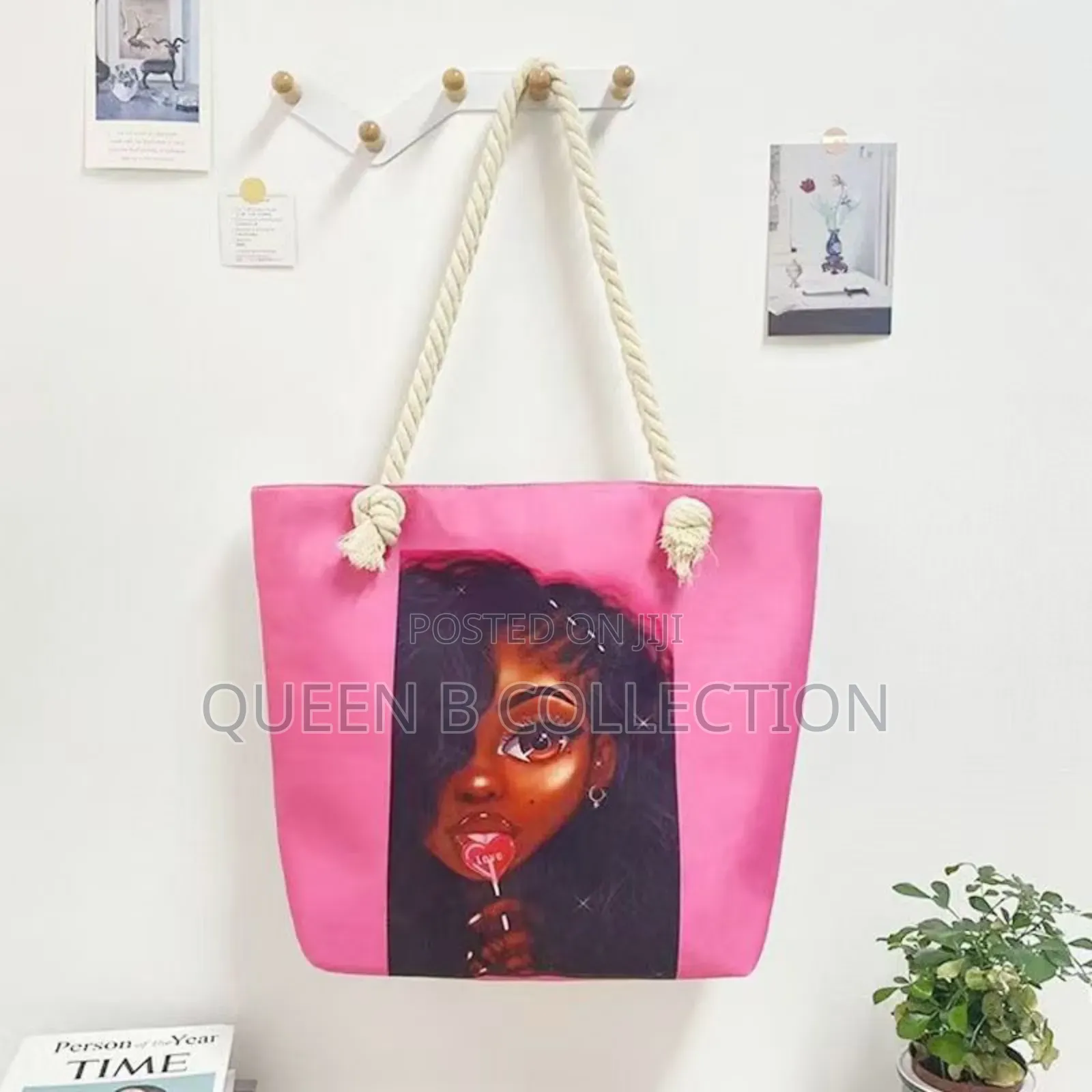 Facial Tote Bag