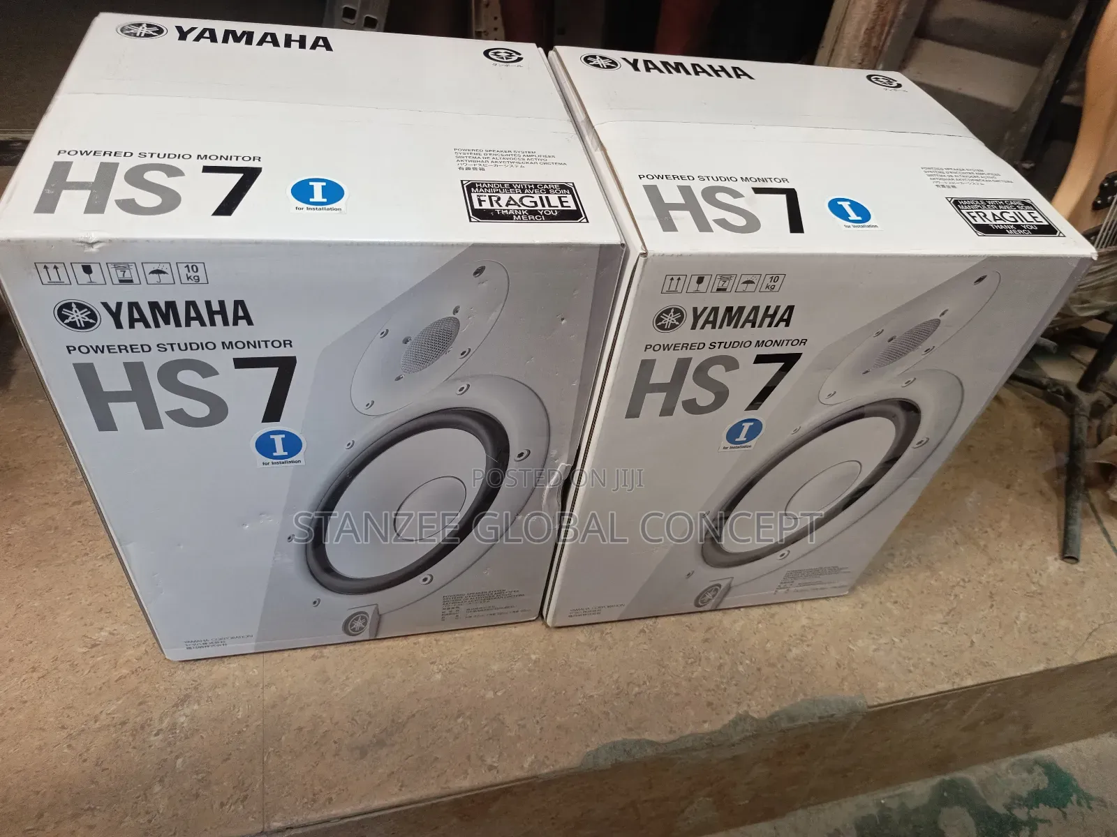 Yamaha Hs7 Powered Studio Monitor White & Black