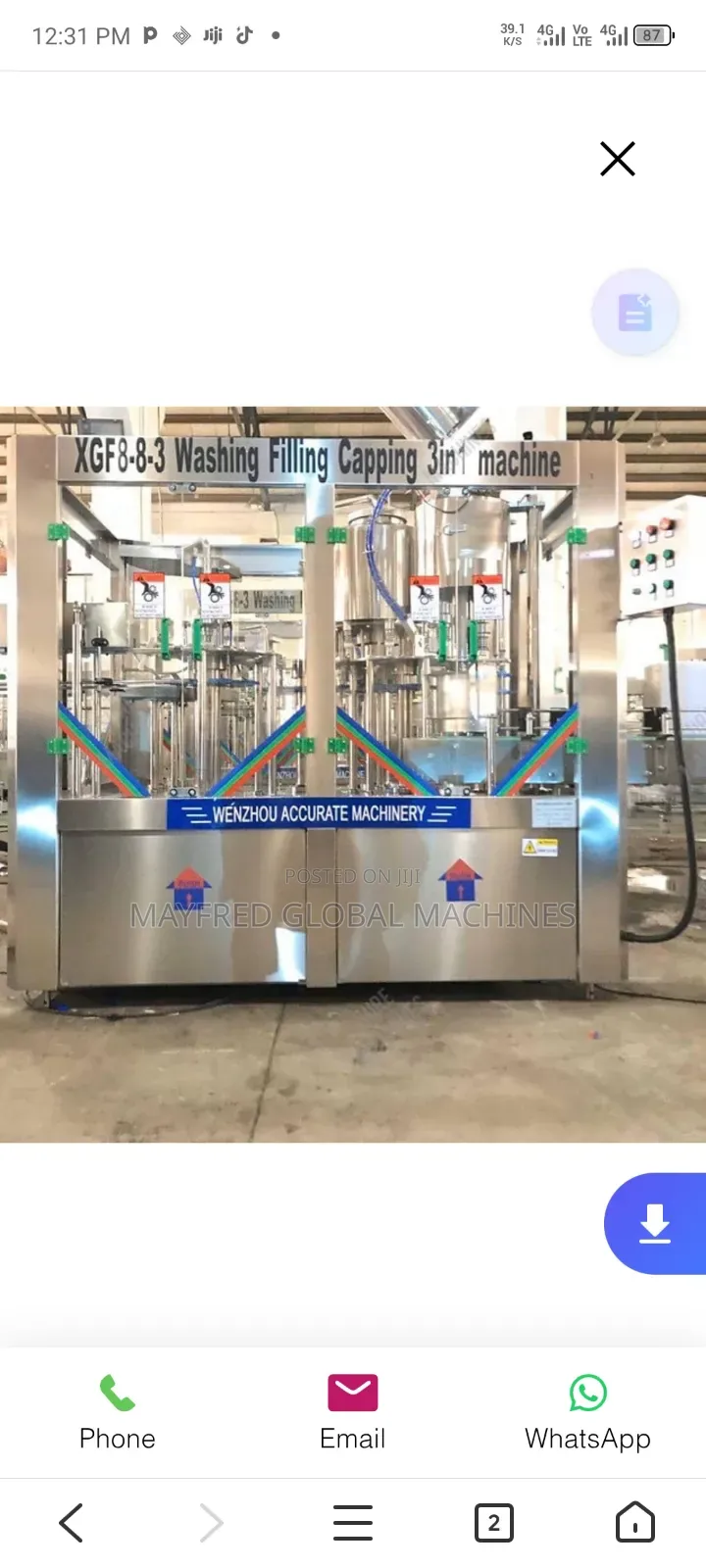 Bottle Water Filling Machine Bottle Water Production Machine