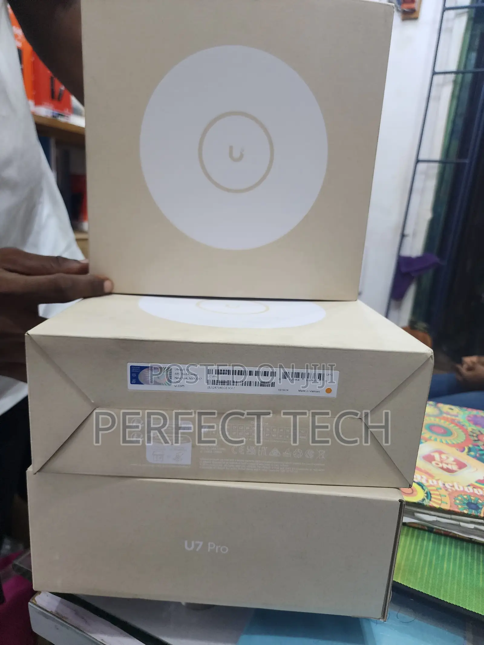 Ubiquiti Unifi U7-pro - Accesspoint - Wifi 7 - Indoor