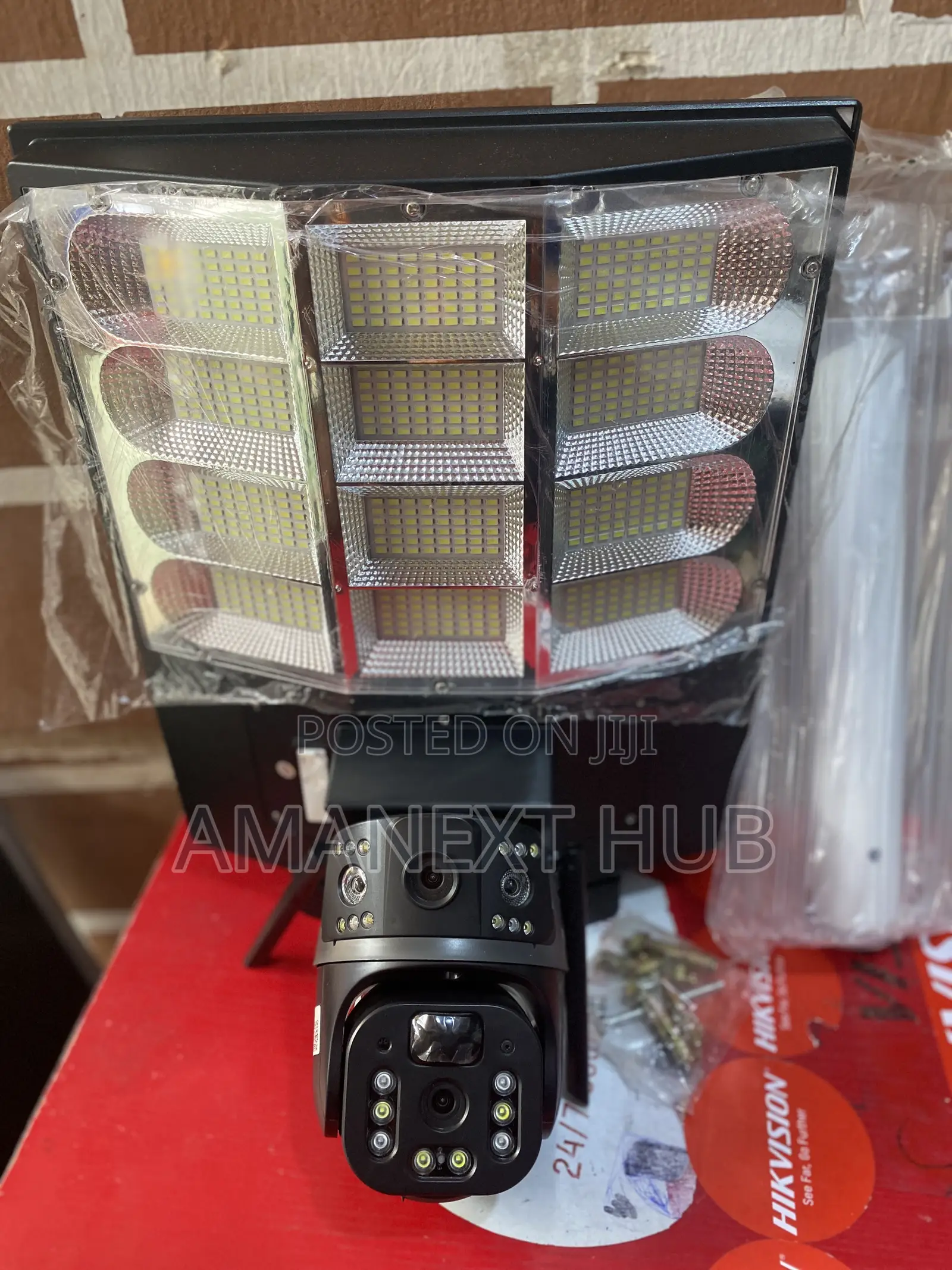 Aisolar Triple Lens Ptz Camera With Solar Light (2in1)