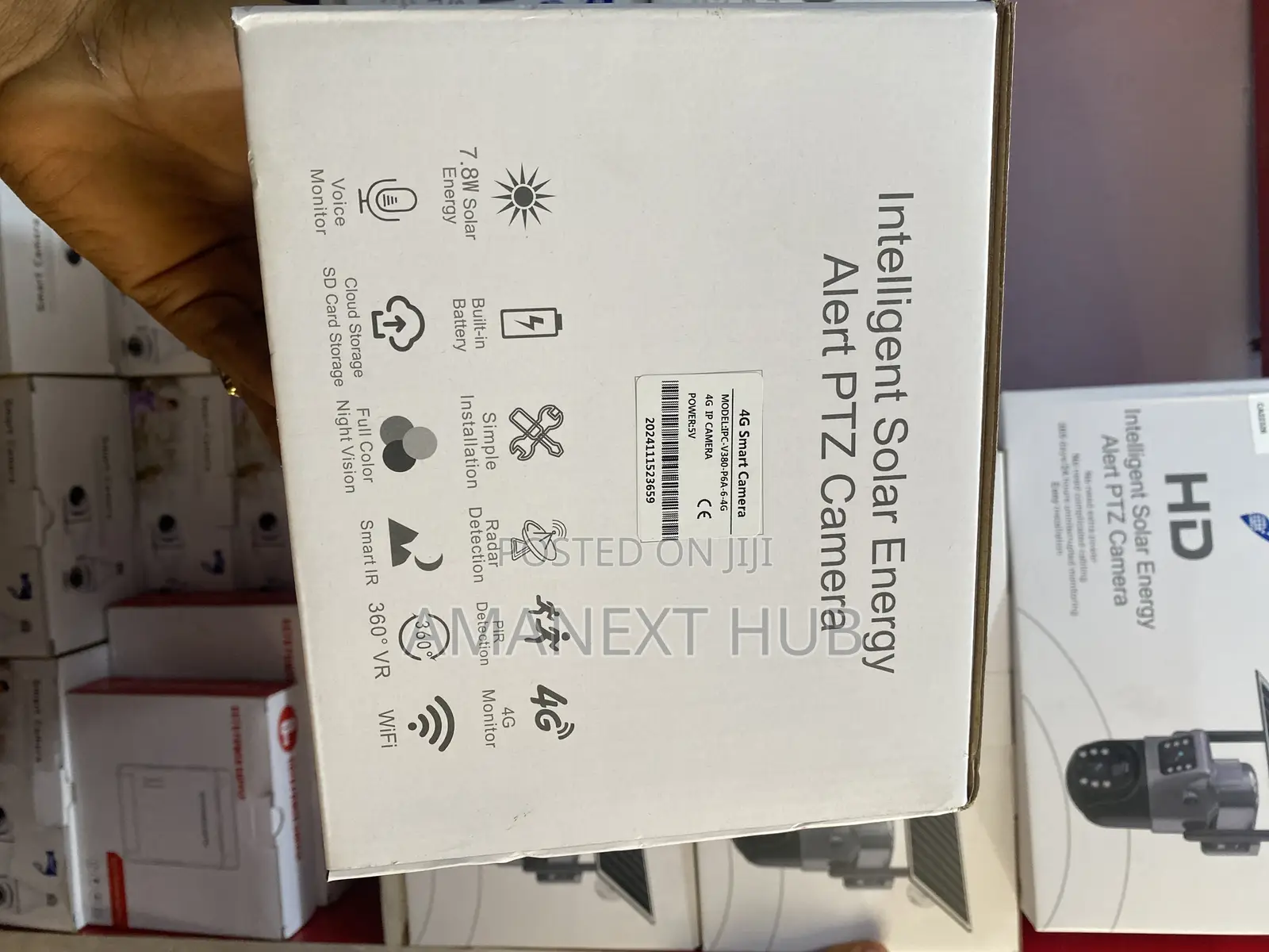 V380 Dual Lens Ptz Camera