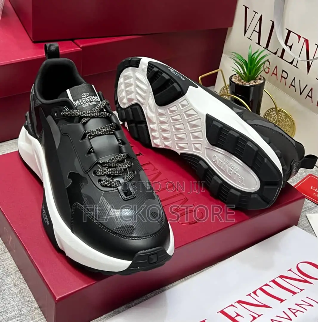 Original Valentino Garavani Luxury Camouflage Sneakers