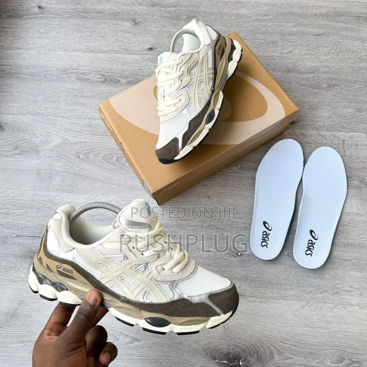 Asics Gel Nyc "Cream Mocha" Sneakers👟