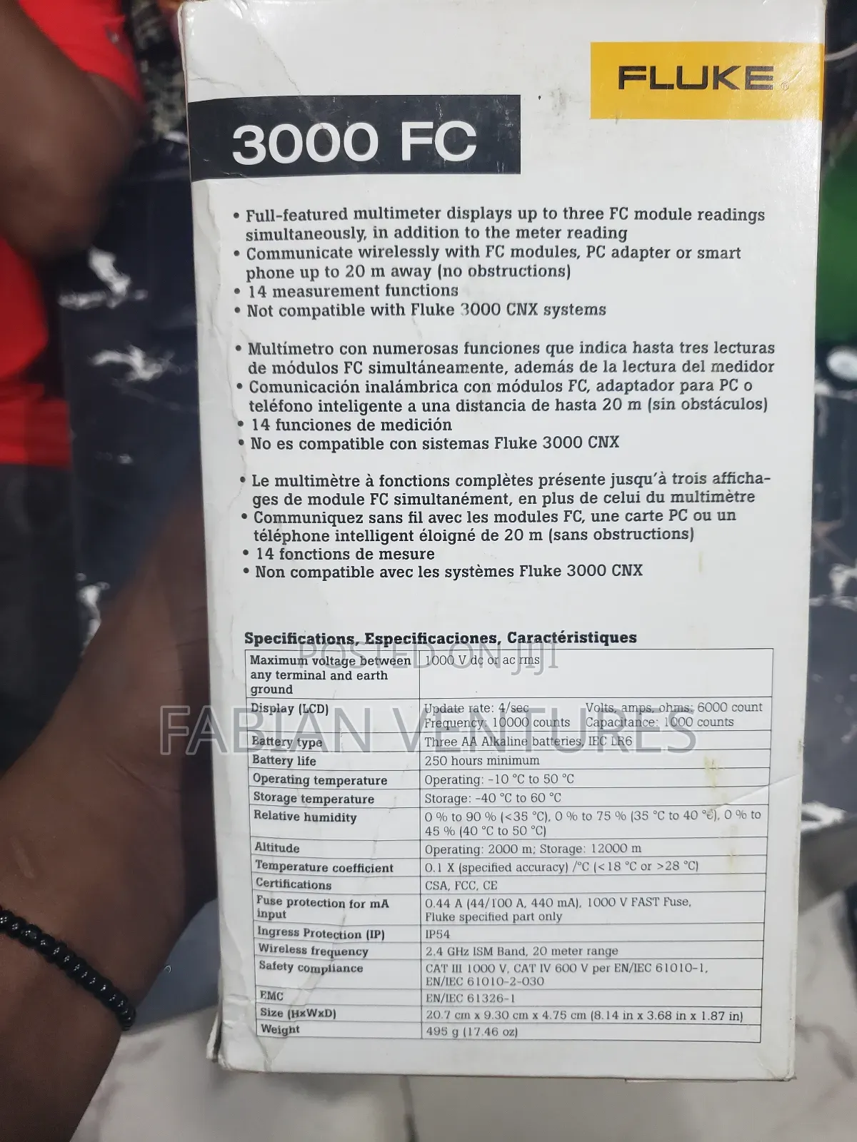 Wireless Multimeter 3000 Fc
