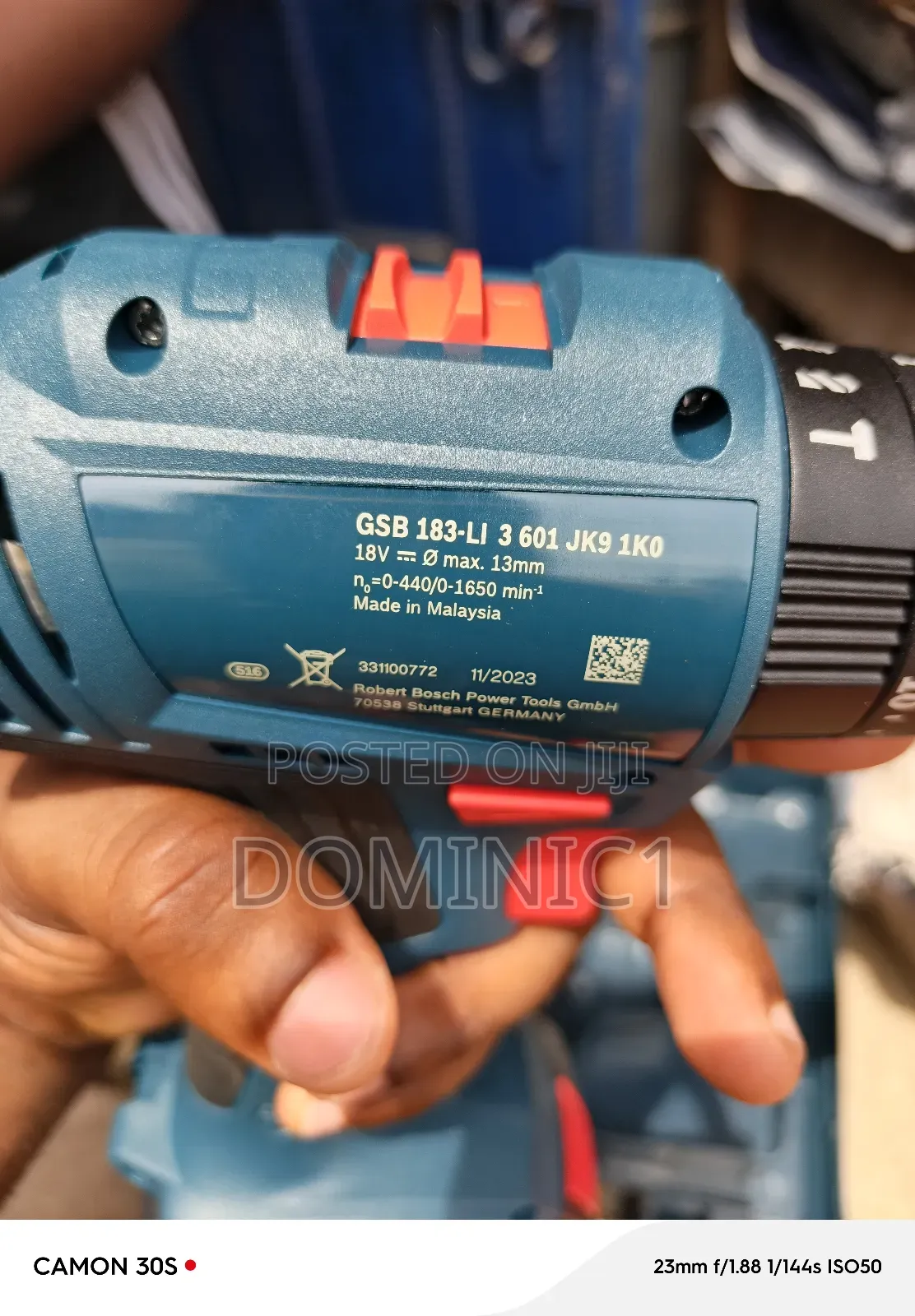 Bosch Cordless Drill Machine 18v