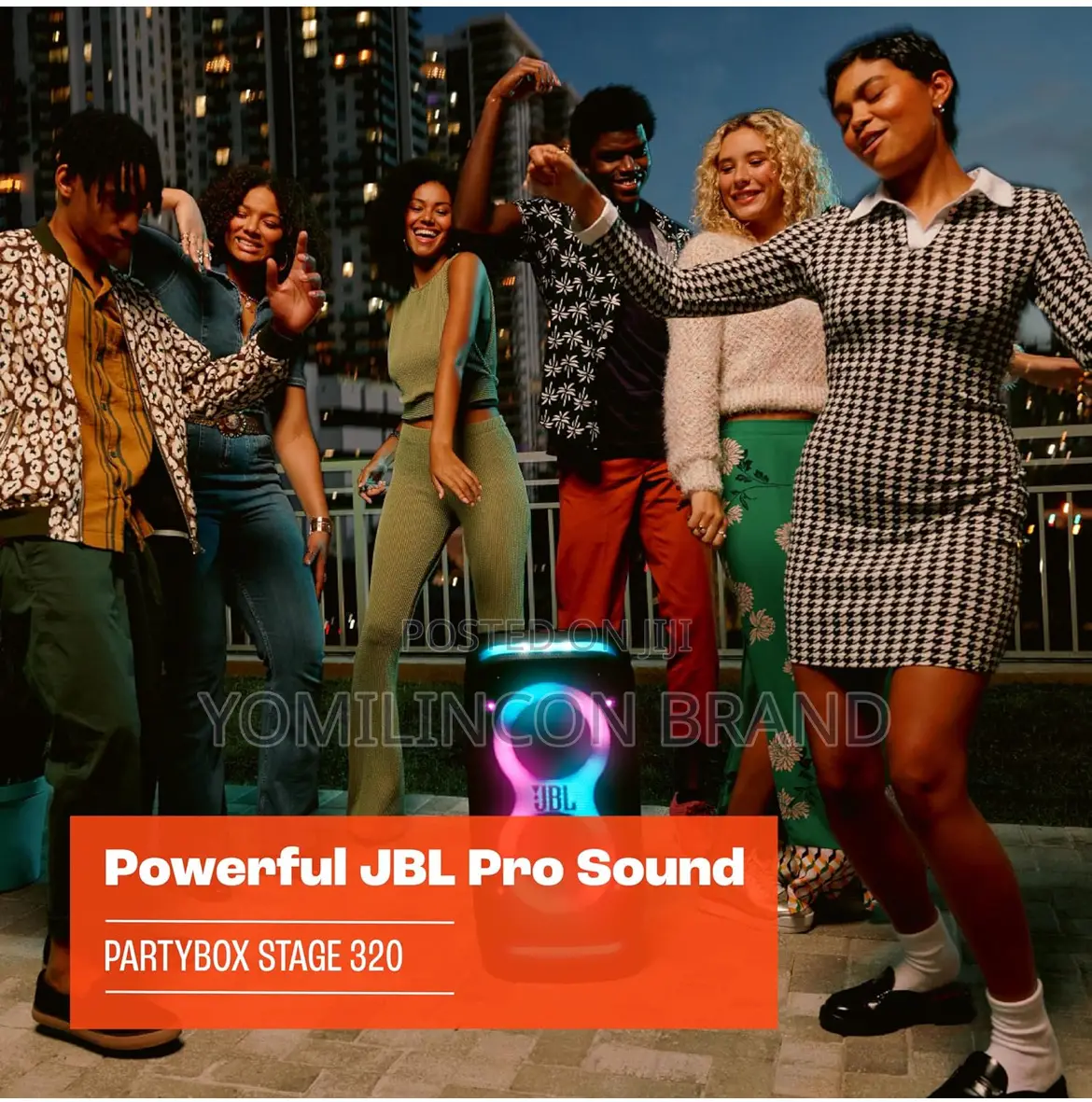 JBL Partybox Stage 320 - Portable Party Speaker