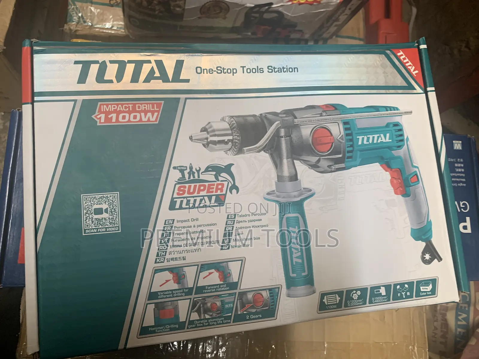 Total Impact Drill 1100w
