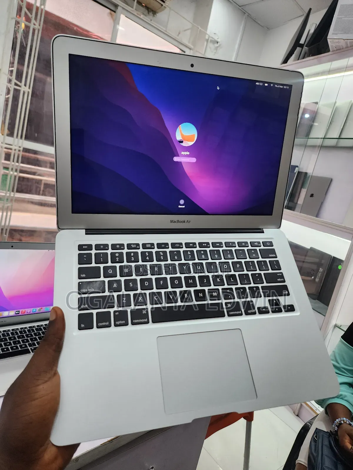 Laptop Apple MacBook Air 2017 8GB Intel Core I7 SSD 128GB