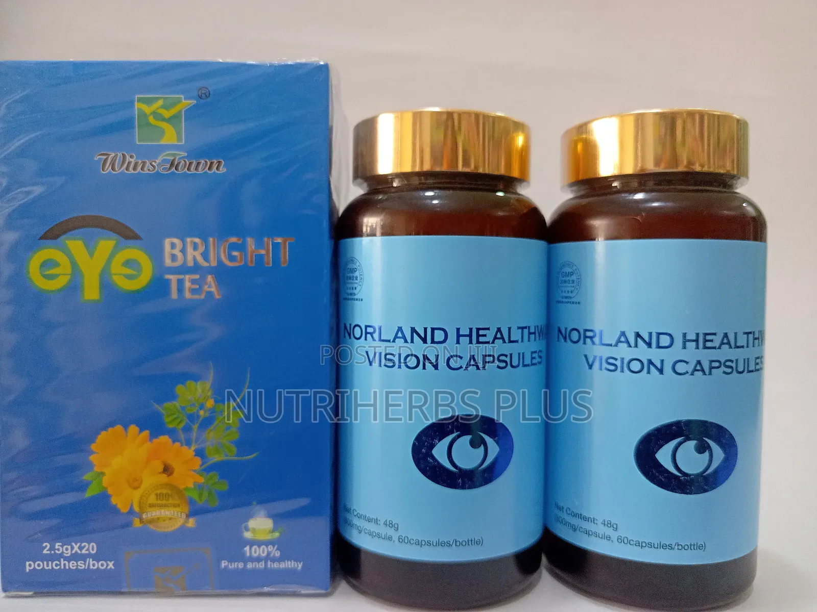 Combo for Permanent Cure for Eye Blindness and Blur Vision