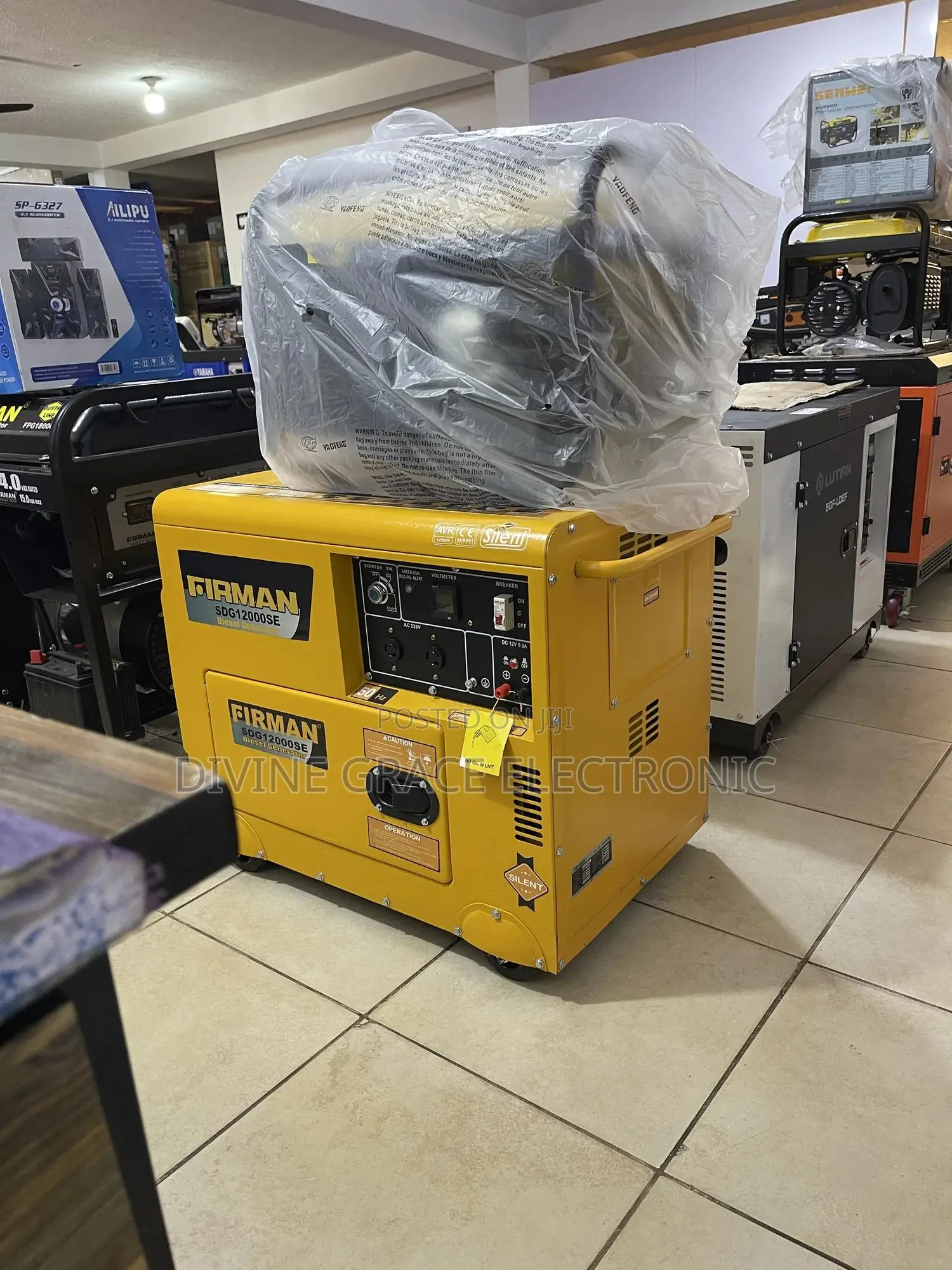 10kva Firman Silent Soundproof Disel Generator