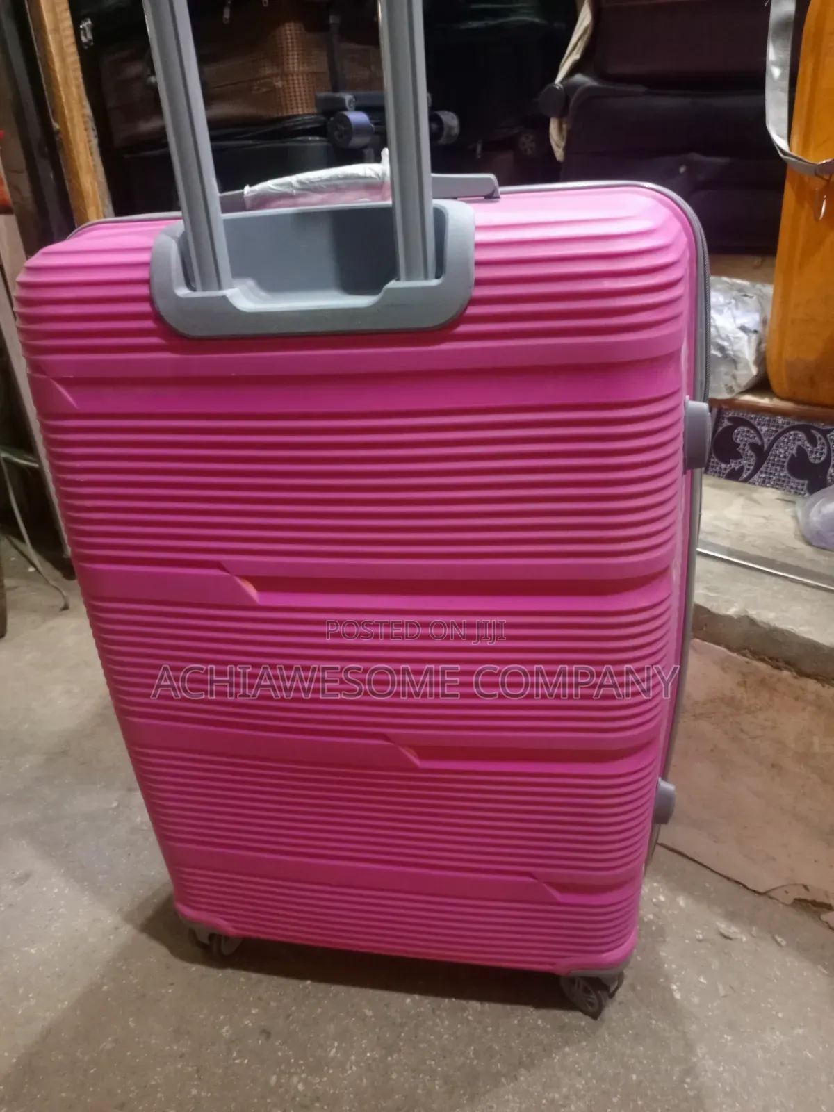 Pink Unbreakable Runner Luggage