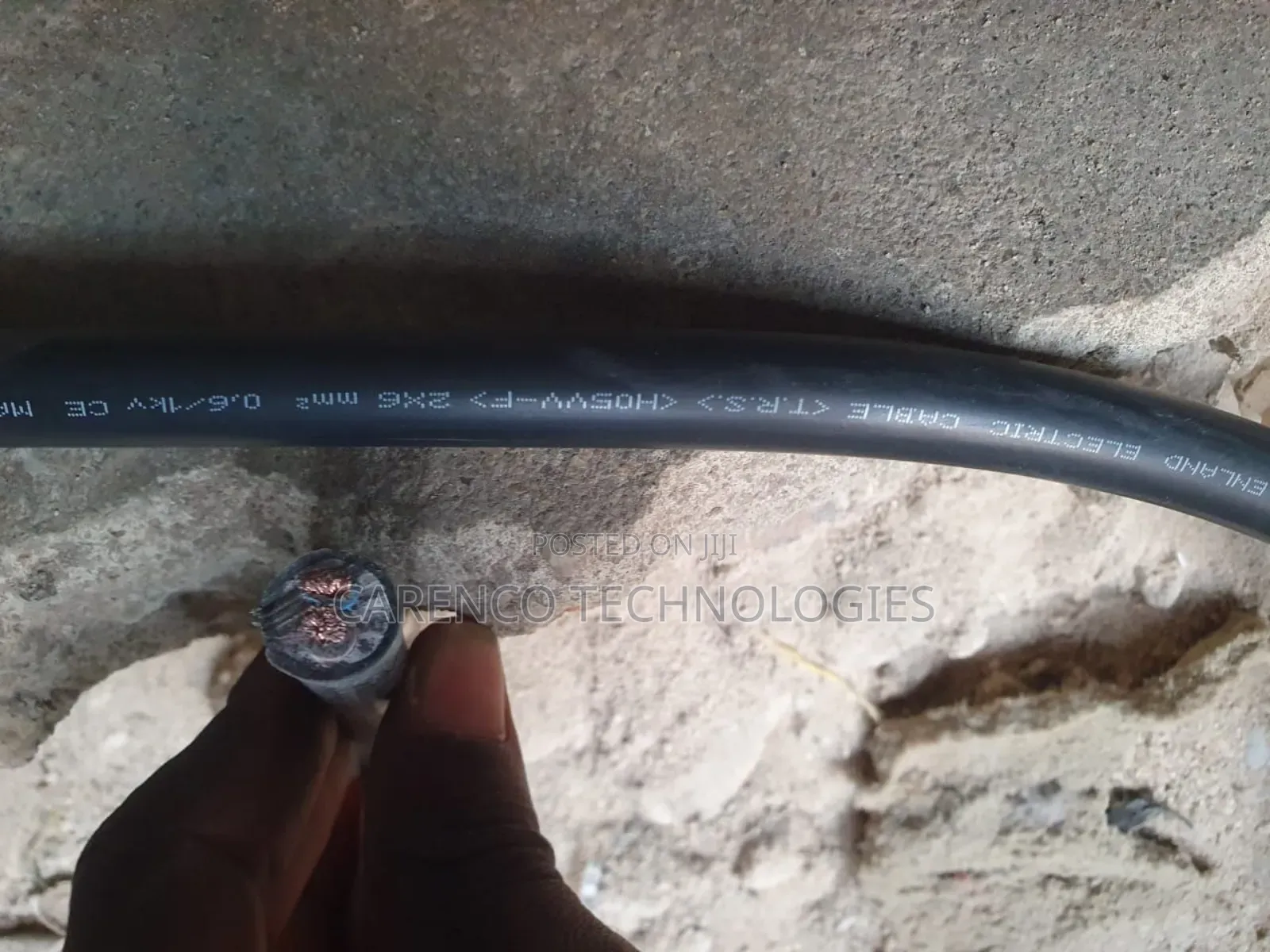 6mm2 2xcore Twin Flexible Copper Cable
