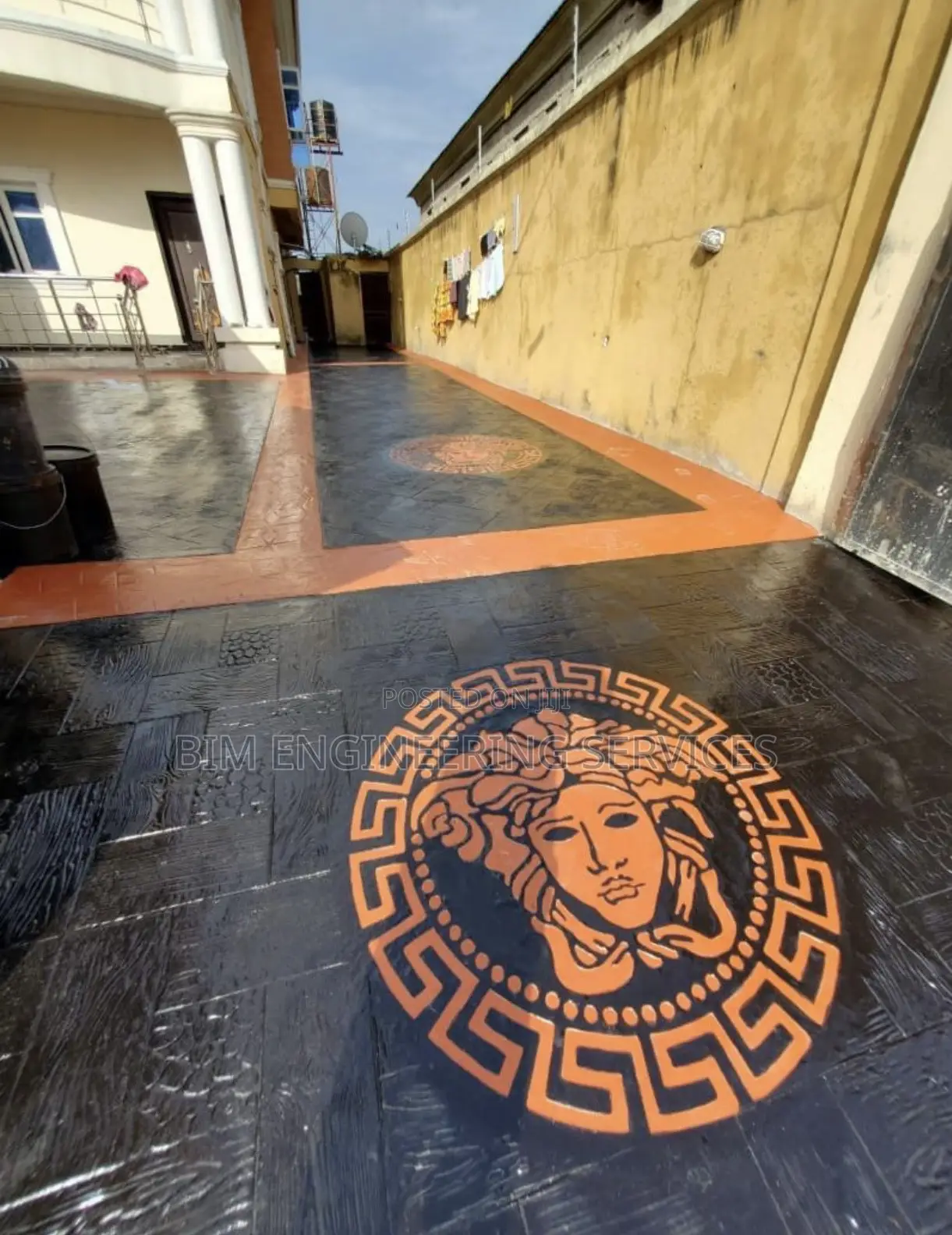 Floor Paint ,Xylene,Orange And Black Paint Colour Pigment