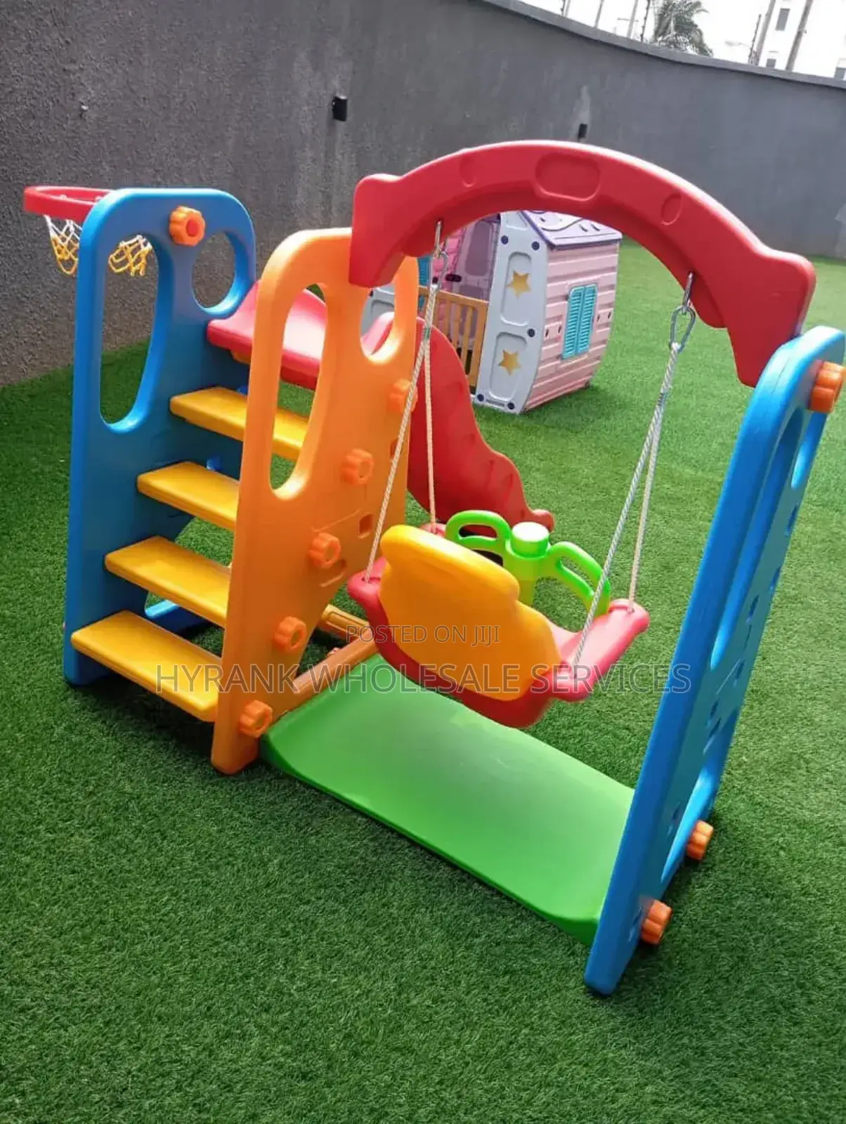 Basketball, Swing and Slide Sets for Kids