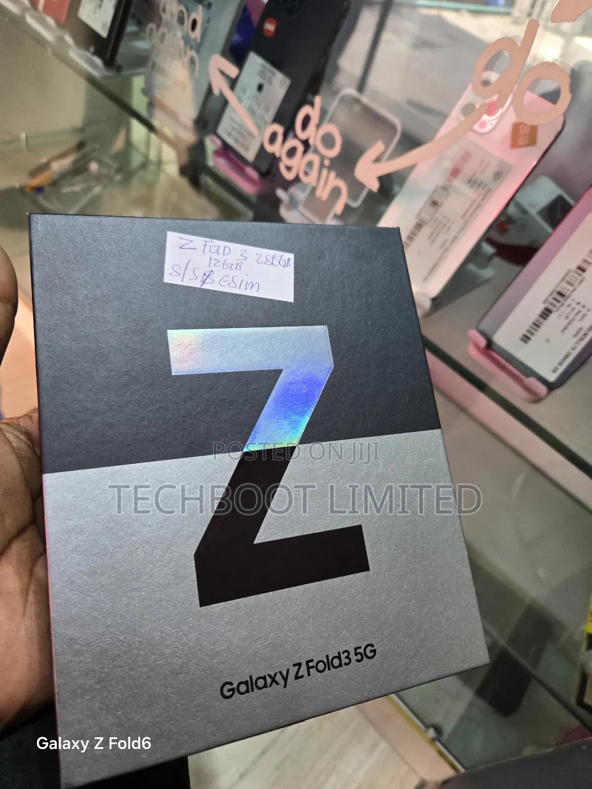 New Samsung Galaxy Z Fold 3 256 GB Black