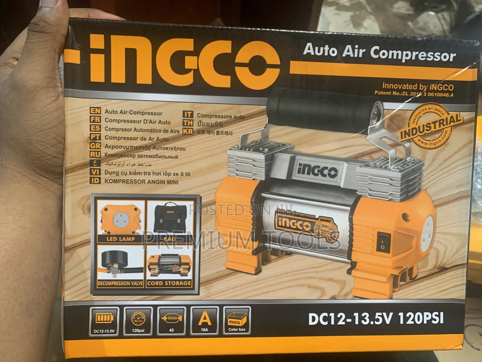 Ingco Auto Air Compressor