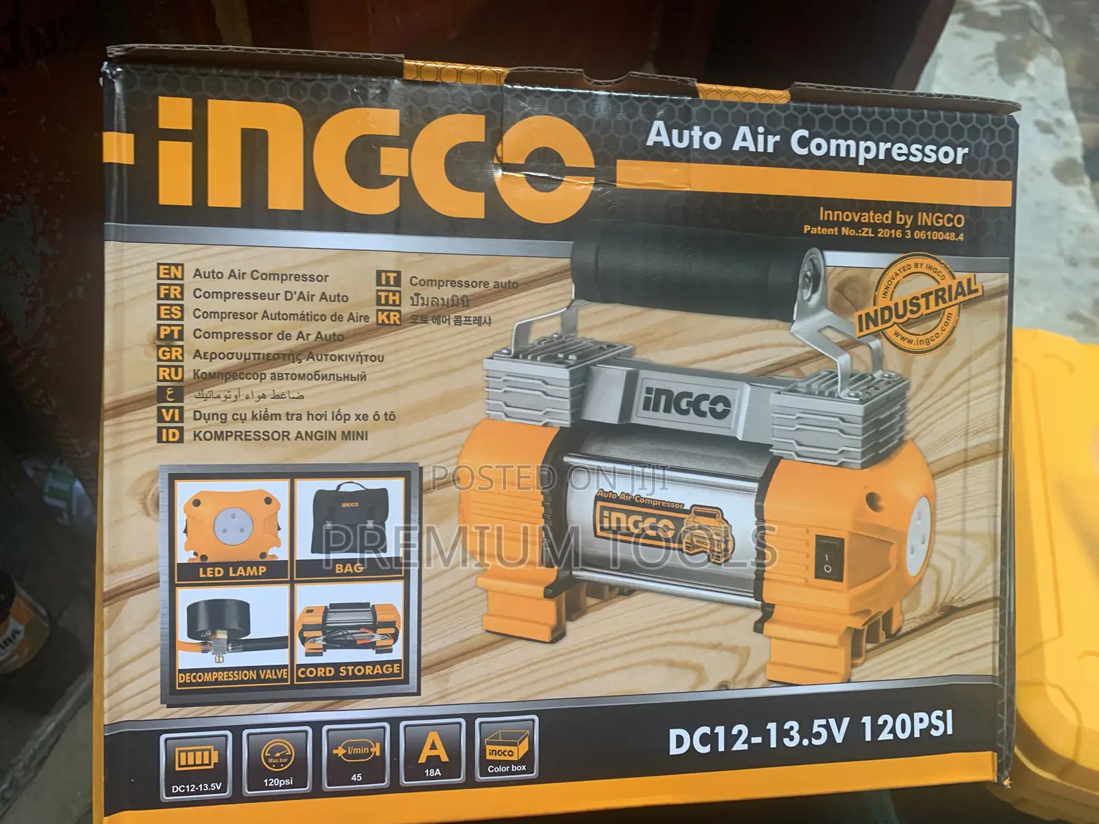 Ingco Auto Air Compressor