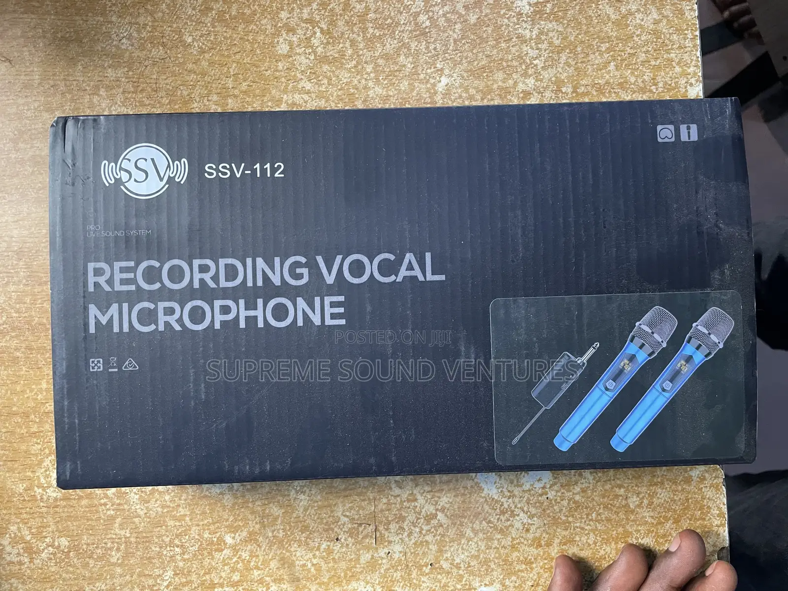 Ssv Universal Double Wireless Microphone