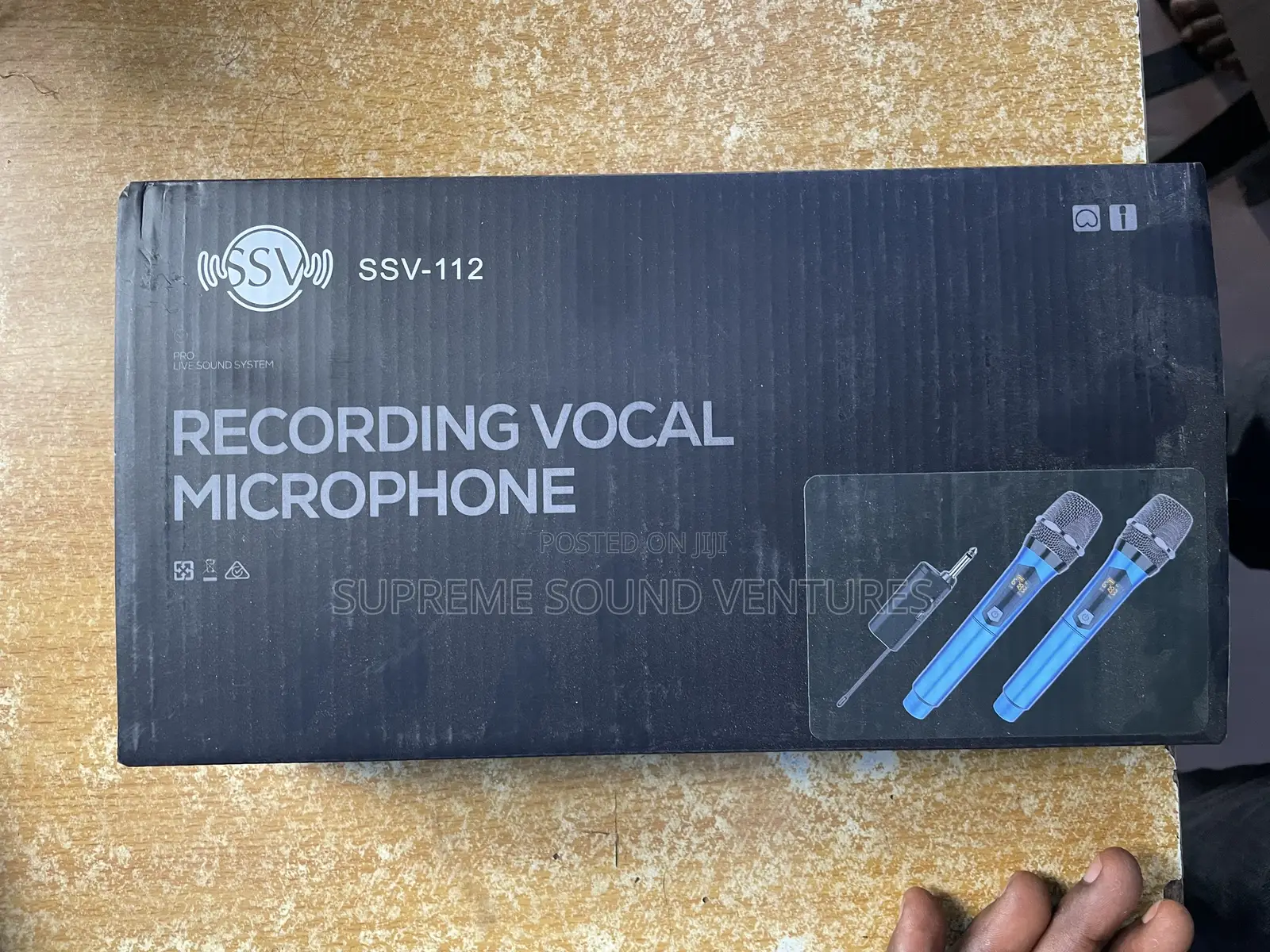 Ssv Universal Double Wireless Microphone