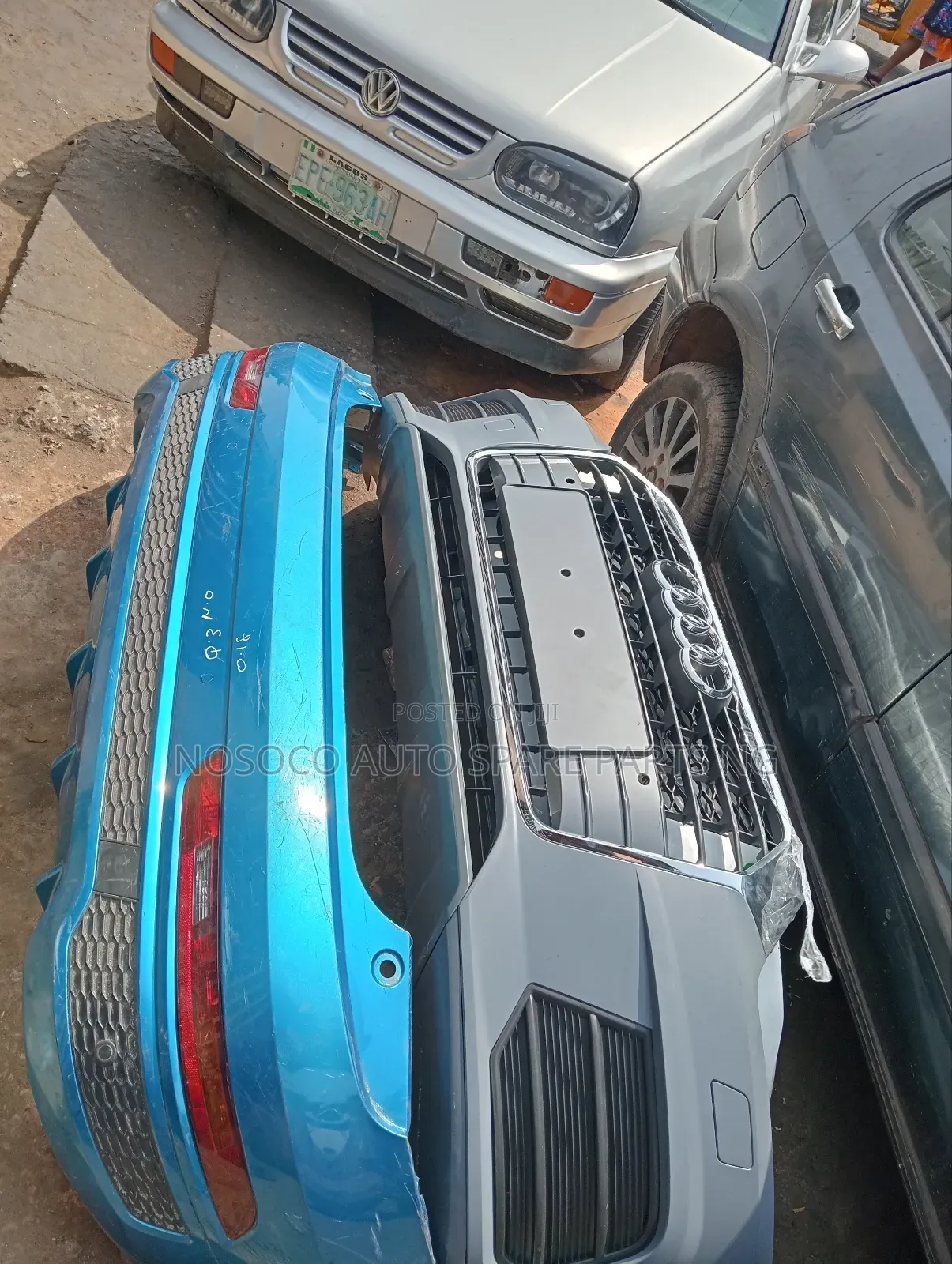 Front And Back Bumper Audi Q3 2015 And 2018
