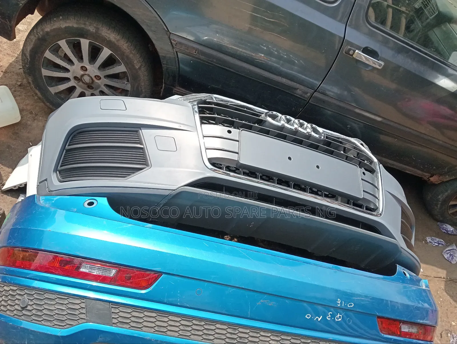 Front And Back Bumper Audi Q3 2015 And 2018